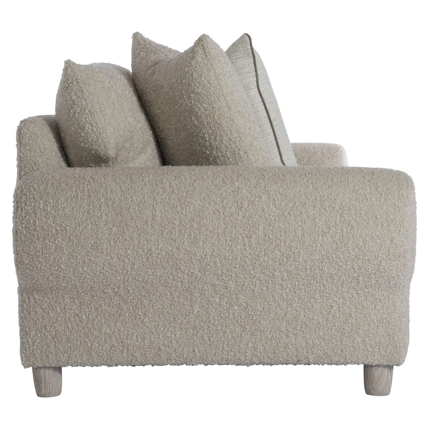 Bernhardt Furniture Peyton Fabric Sofa in Gray