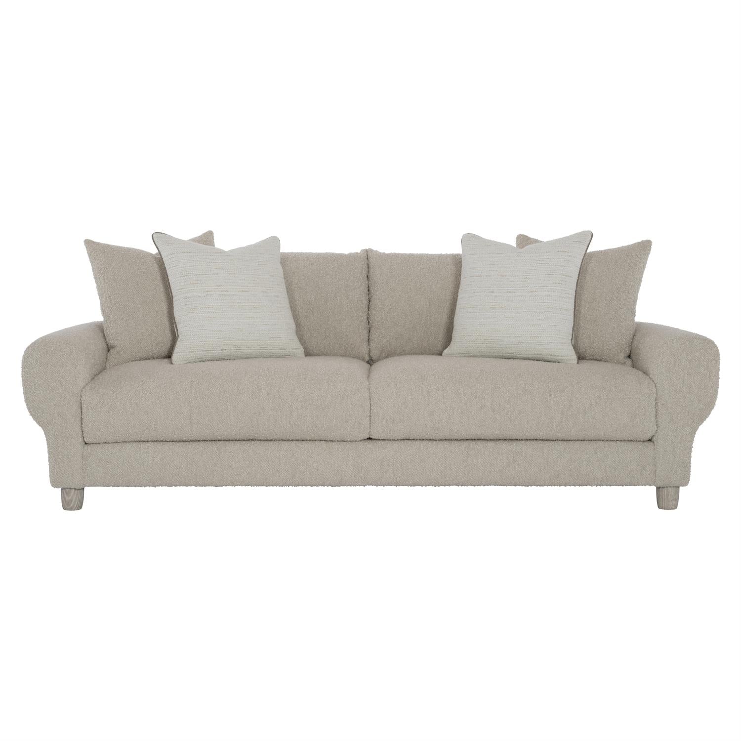 Bernhardt Furniture Peyton Fabric Sofa in Gray