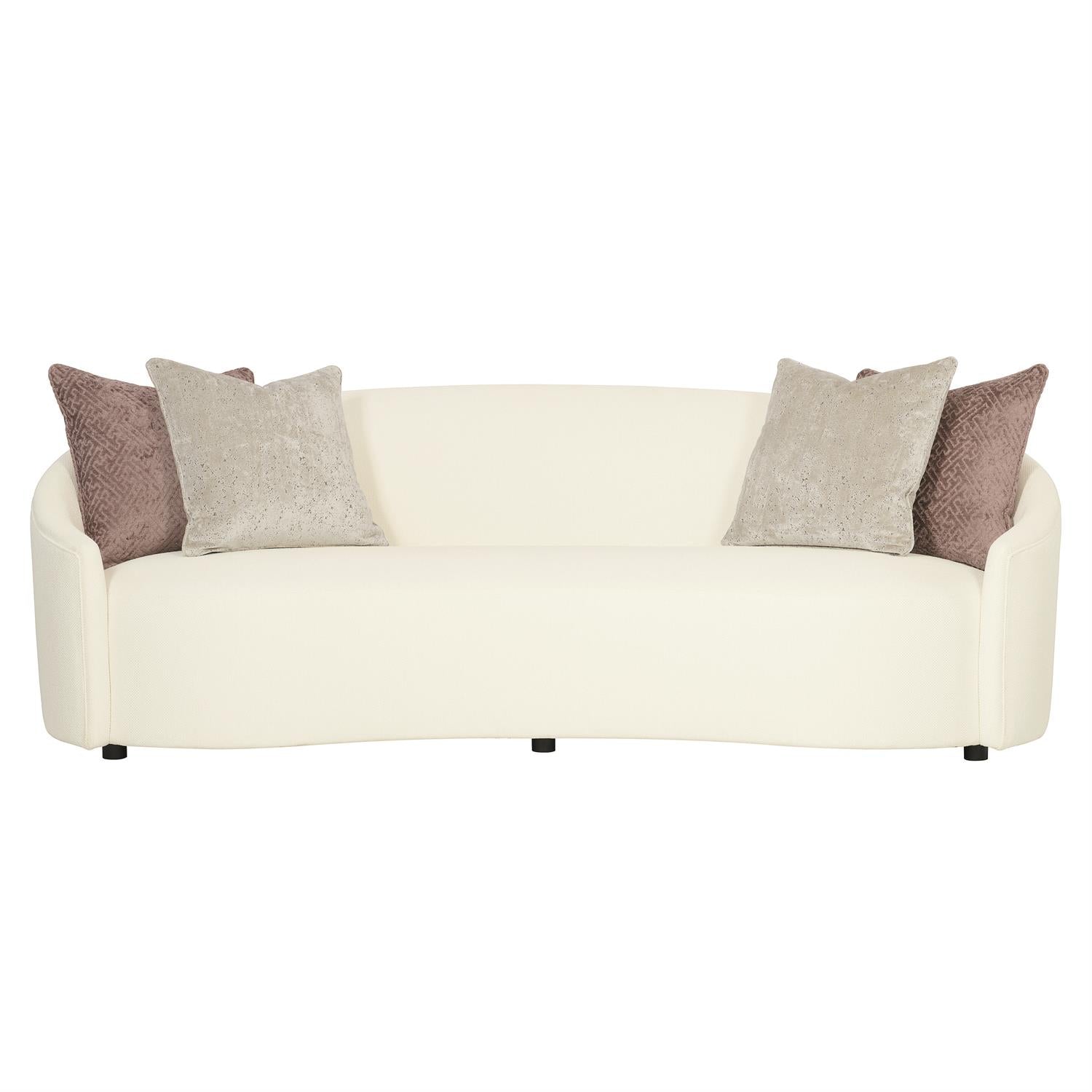 Bernhardt Furniture Lumen Fabric Sofa in White