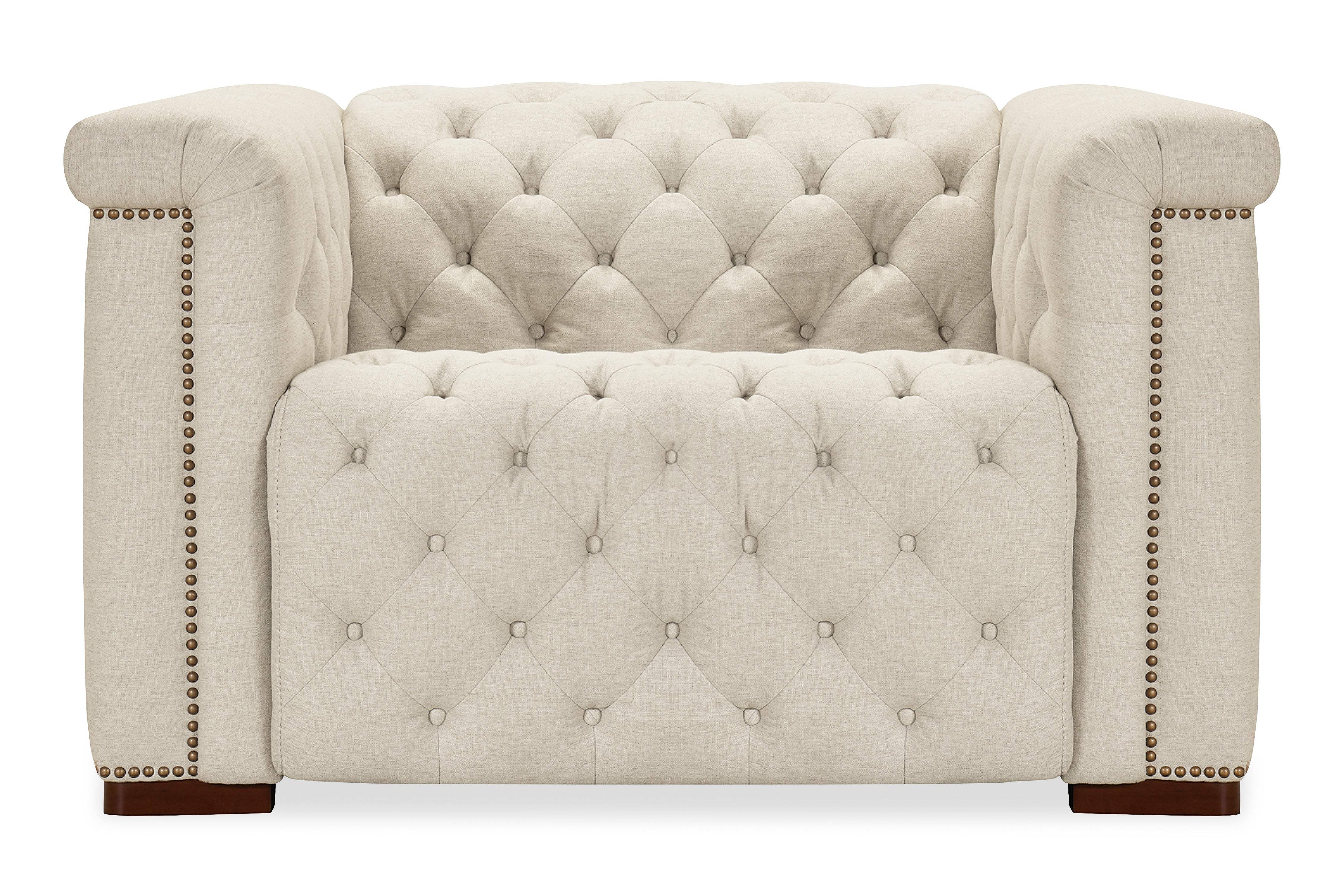 Hooker Furniture Savion Deux Power Recliner with Power Headrest in Beige