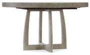 Hooker Furniture Affinity 48in Round Pedestal Dining Table with 1-18in Leaf