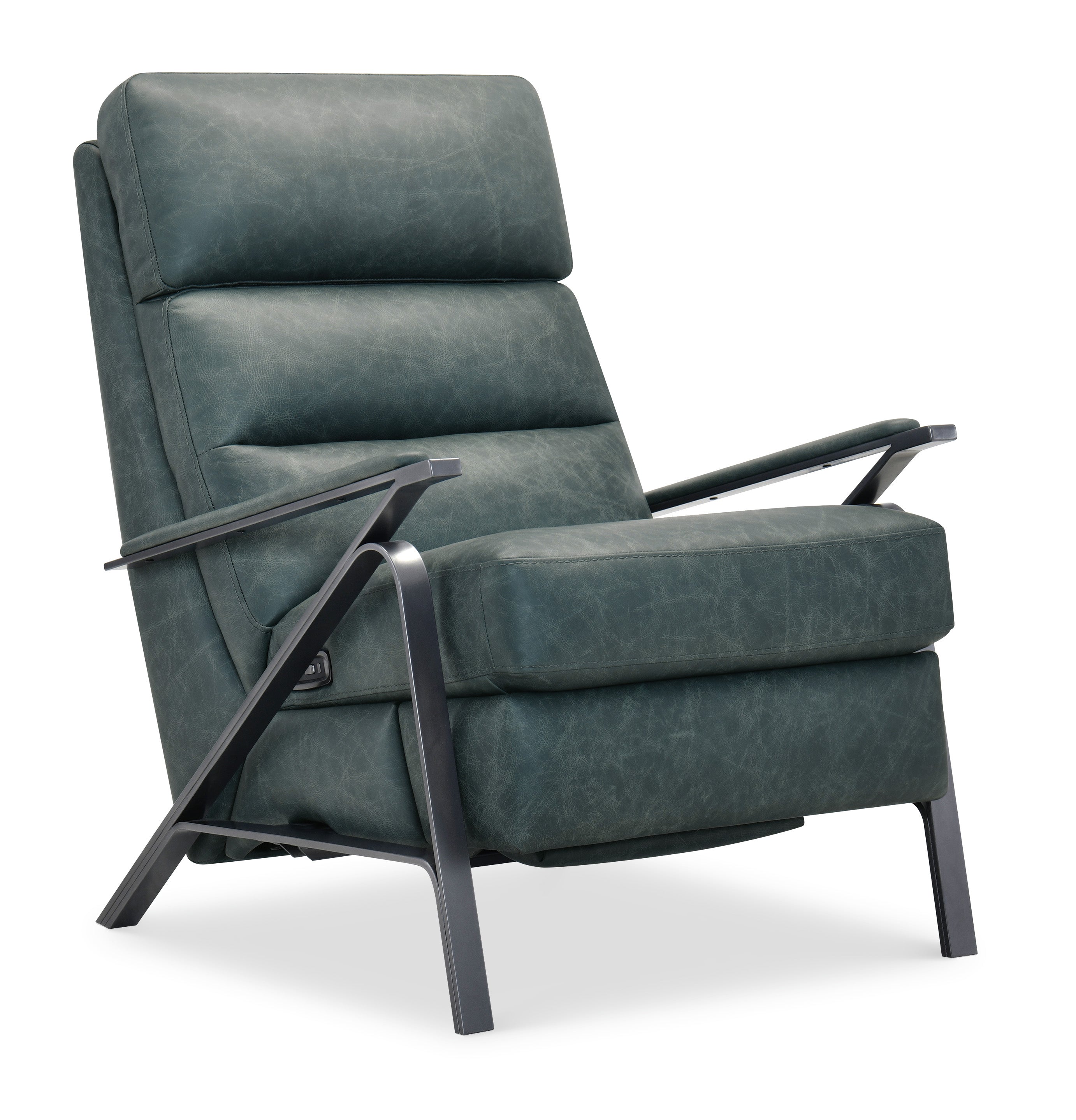 Hooker Furniture Elixir Power Recliner with Power Headrest in Blue