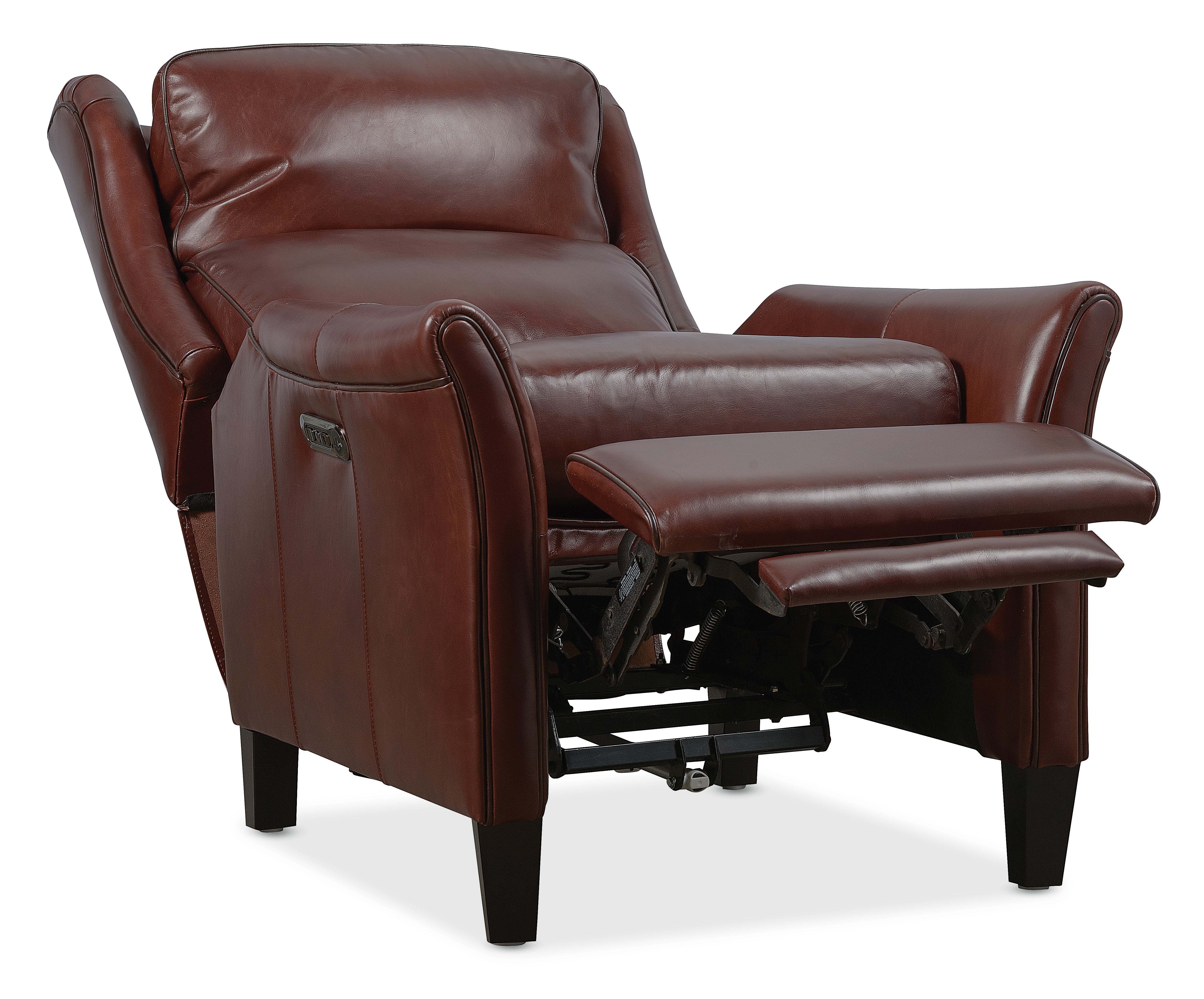 Hooker Furniture Henley Power Recliner with Power Headrest in Red