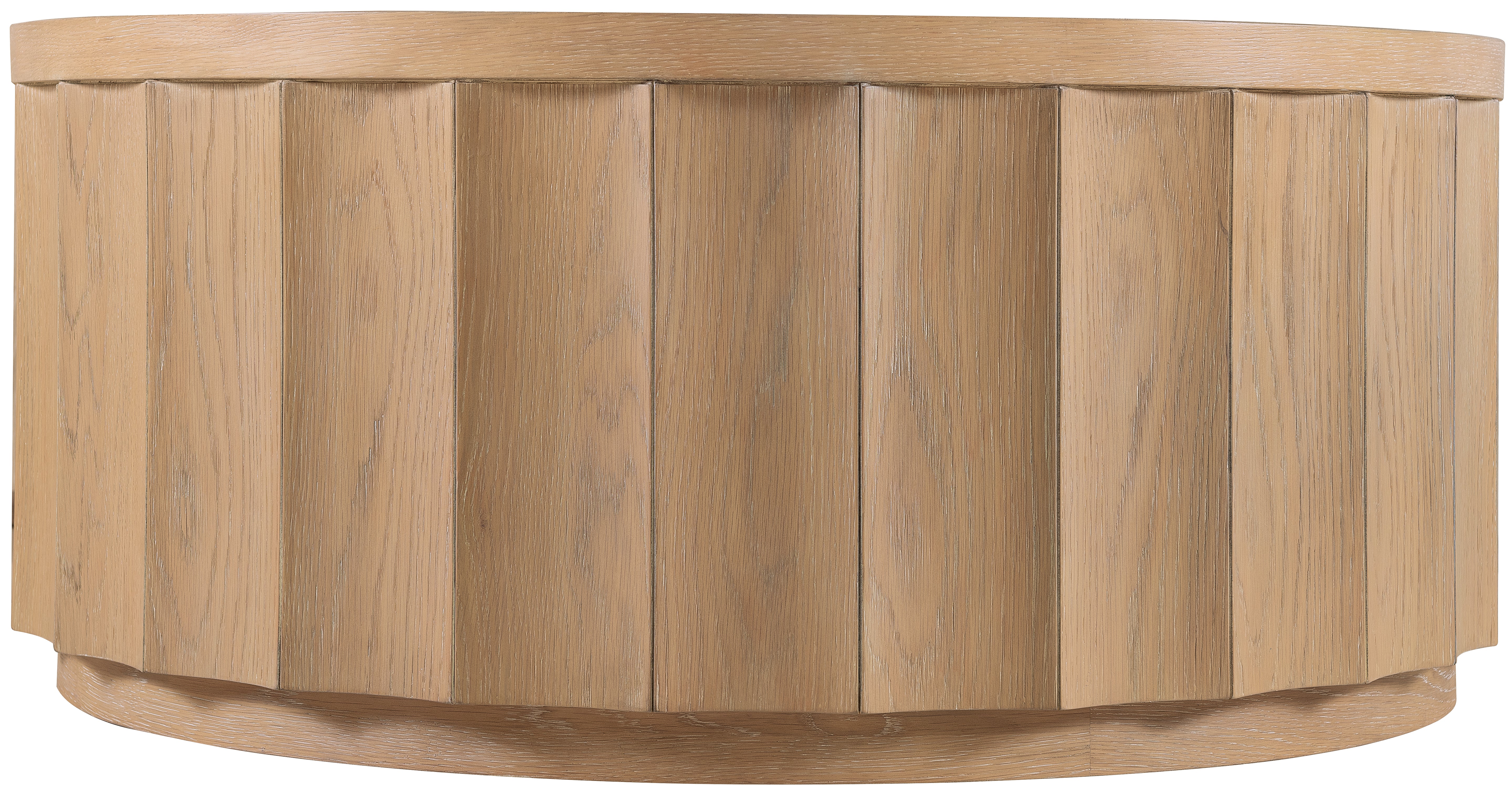 Hooker Furniture Commerce and Market Willow Coffee Table in Light Wood