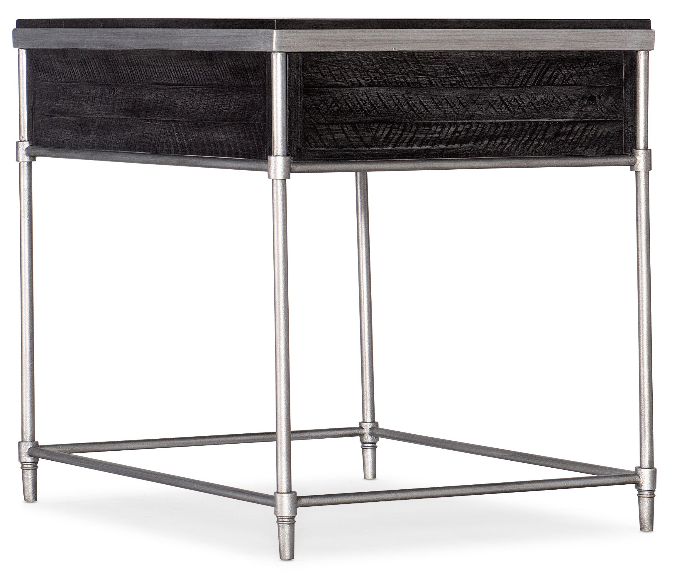 Hooker Furniture St. Armand Rectangular End Table in Blacks