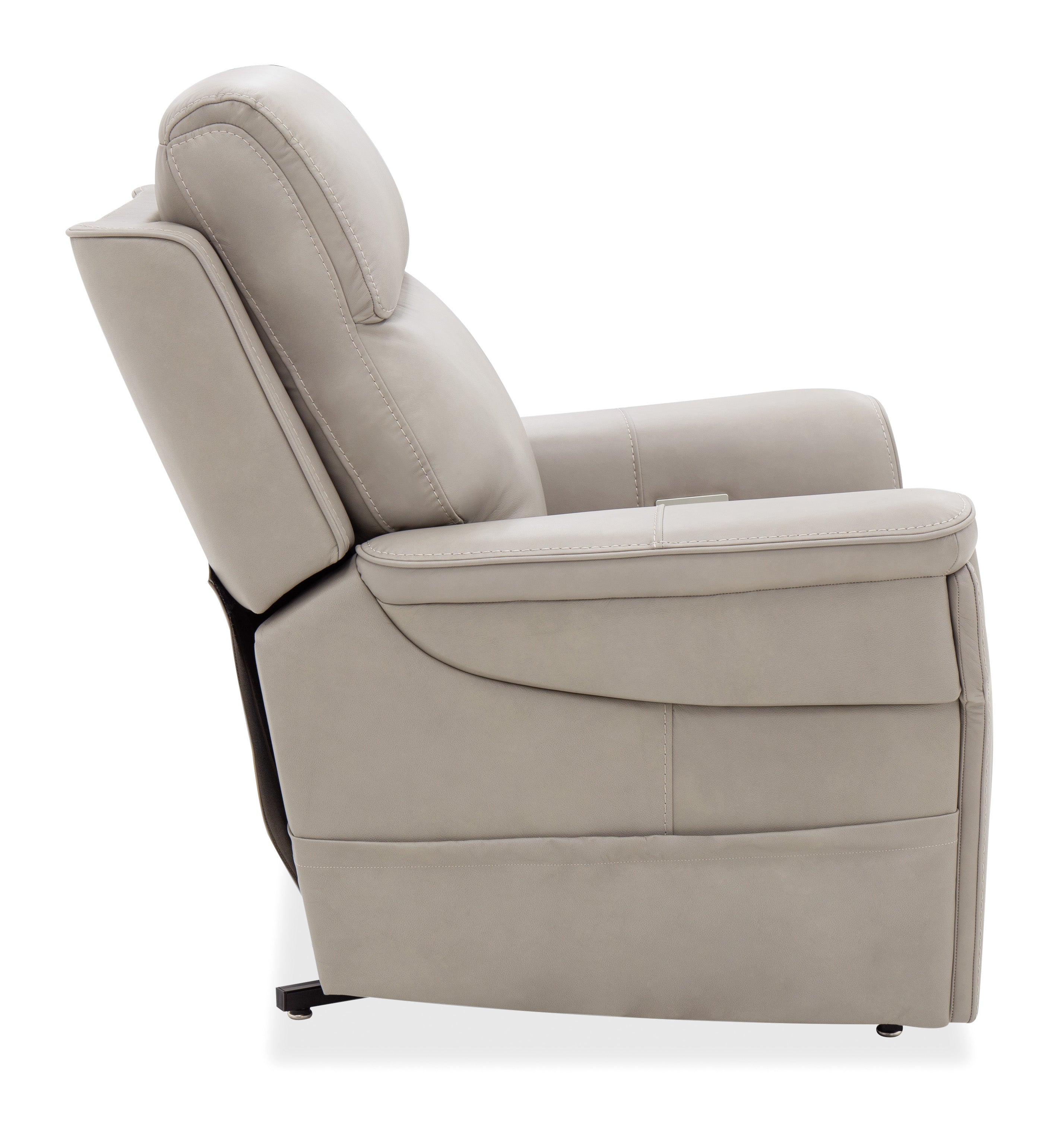 Hooker Furniture Lyra Lift Chair with Power Recline, Headrest and Lumbar in Grey