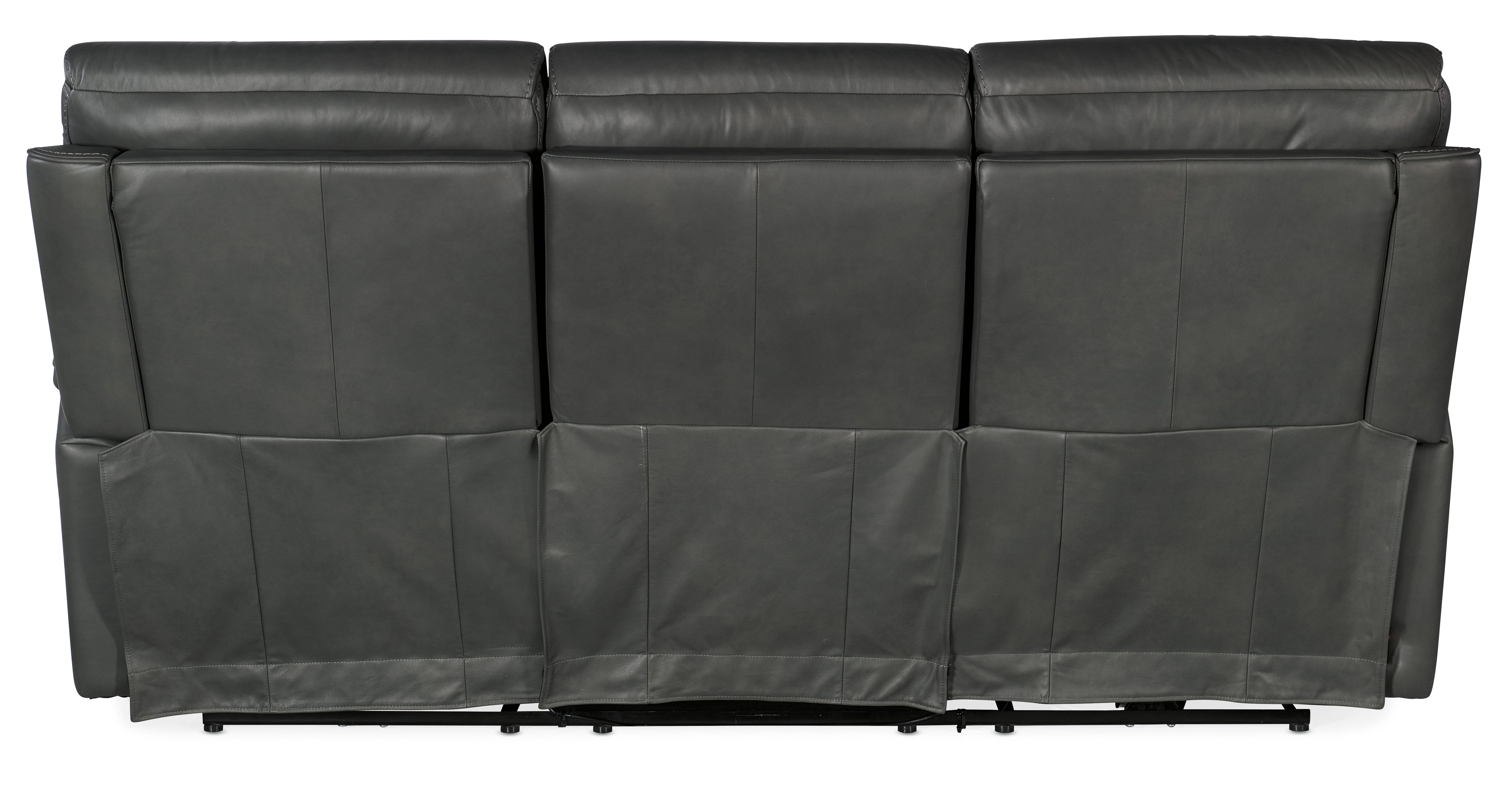 Hooker Furniture Lyra Zero Gravity Power Sofa with Power Headrest and Lumbar in Medium Gray