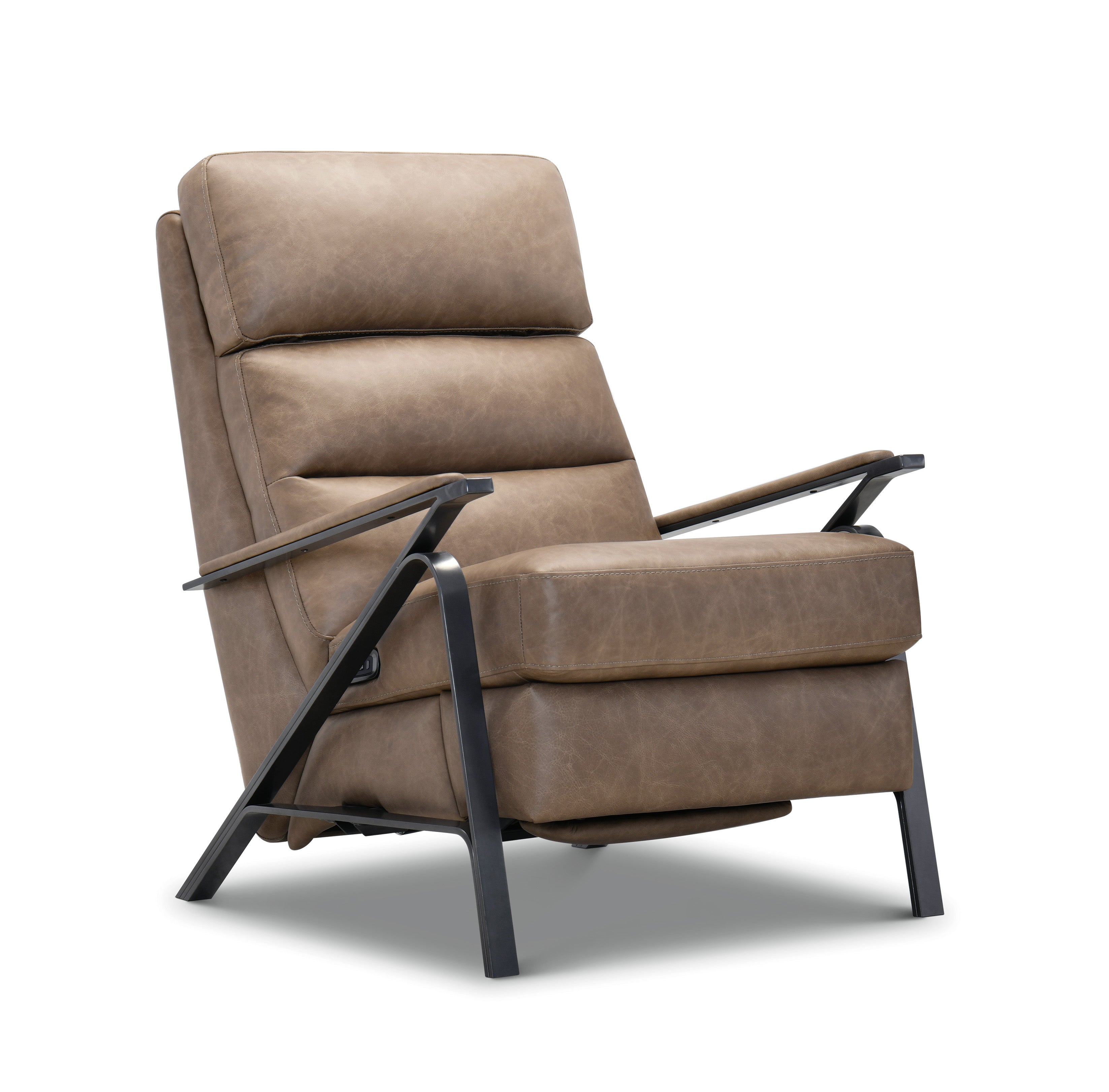 Hooker Furniture Elixir Power Recliner with Power Headrest in Brown