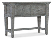 Hooker Furniture Commerce & Market Stonewashed Console in Blues