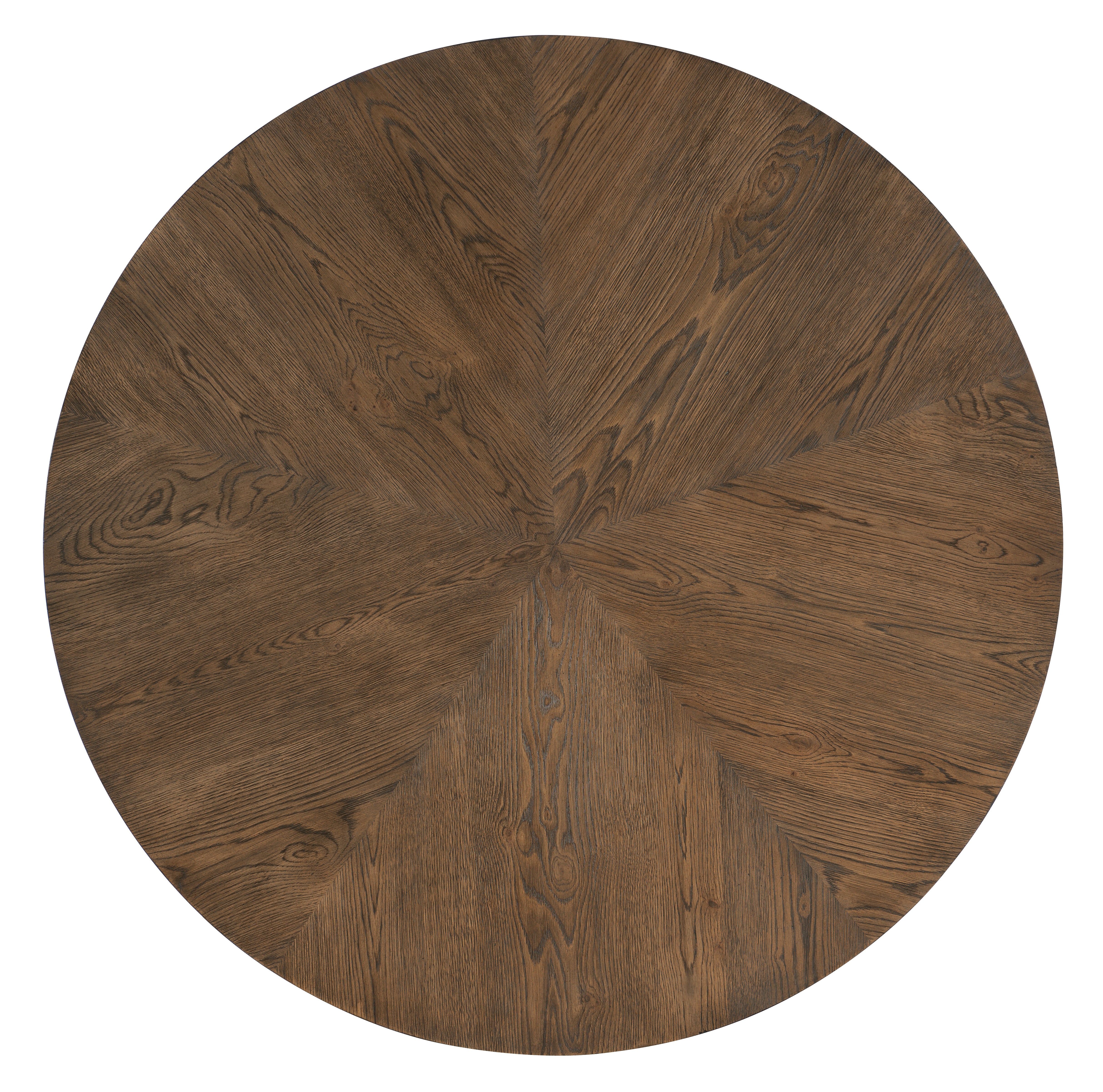 Hooker Furniture Chapman Round Cocktail Table in Medium Brown
