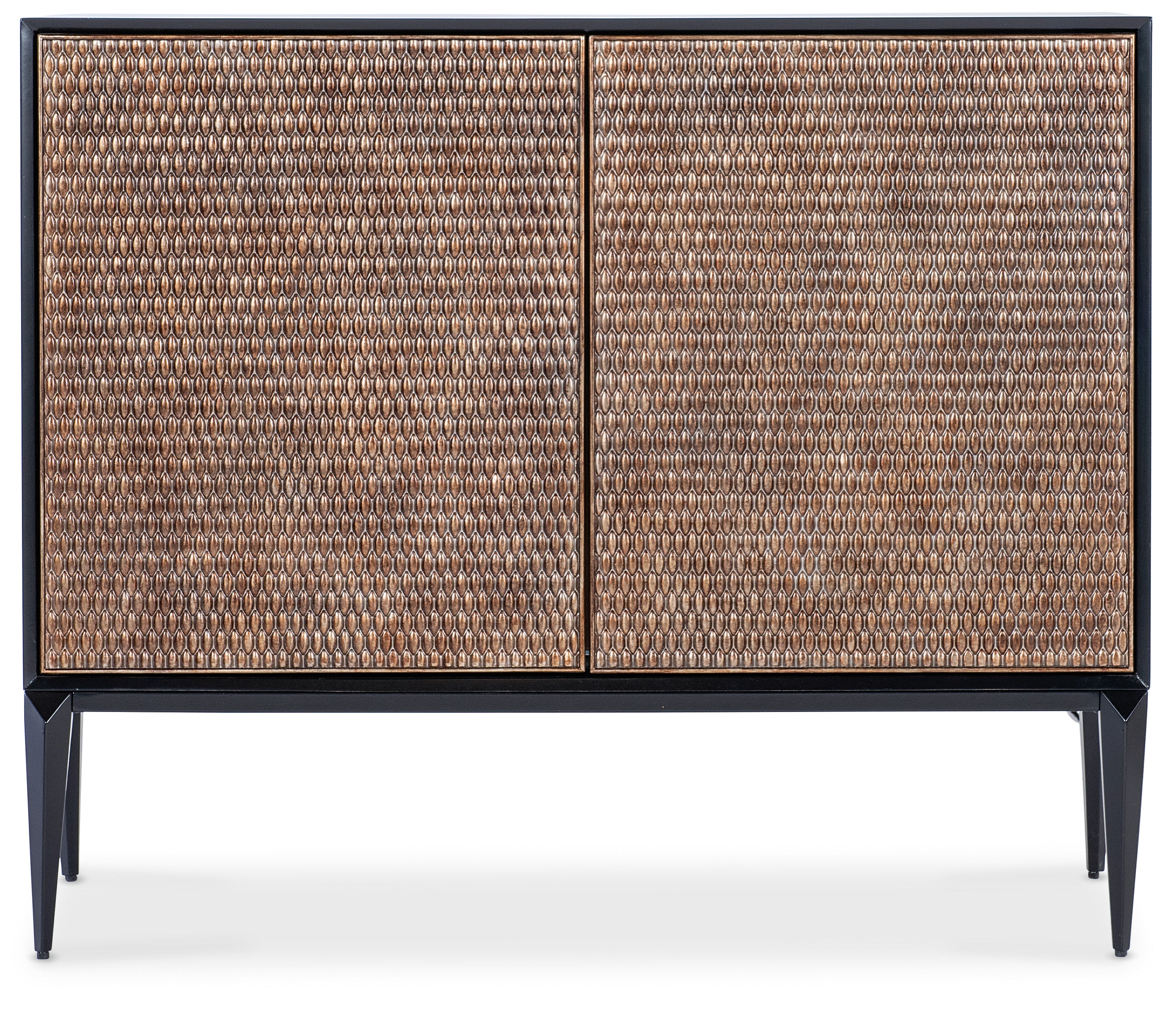 Hooker Furniture Melange Boucle Accent Chest in Blacks
