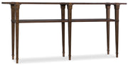 Hooker Furniture Skinny Console Table in Dark Wood