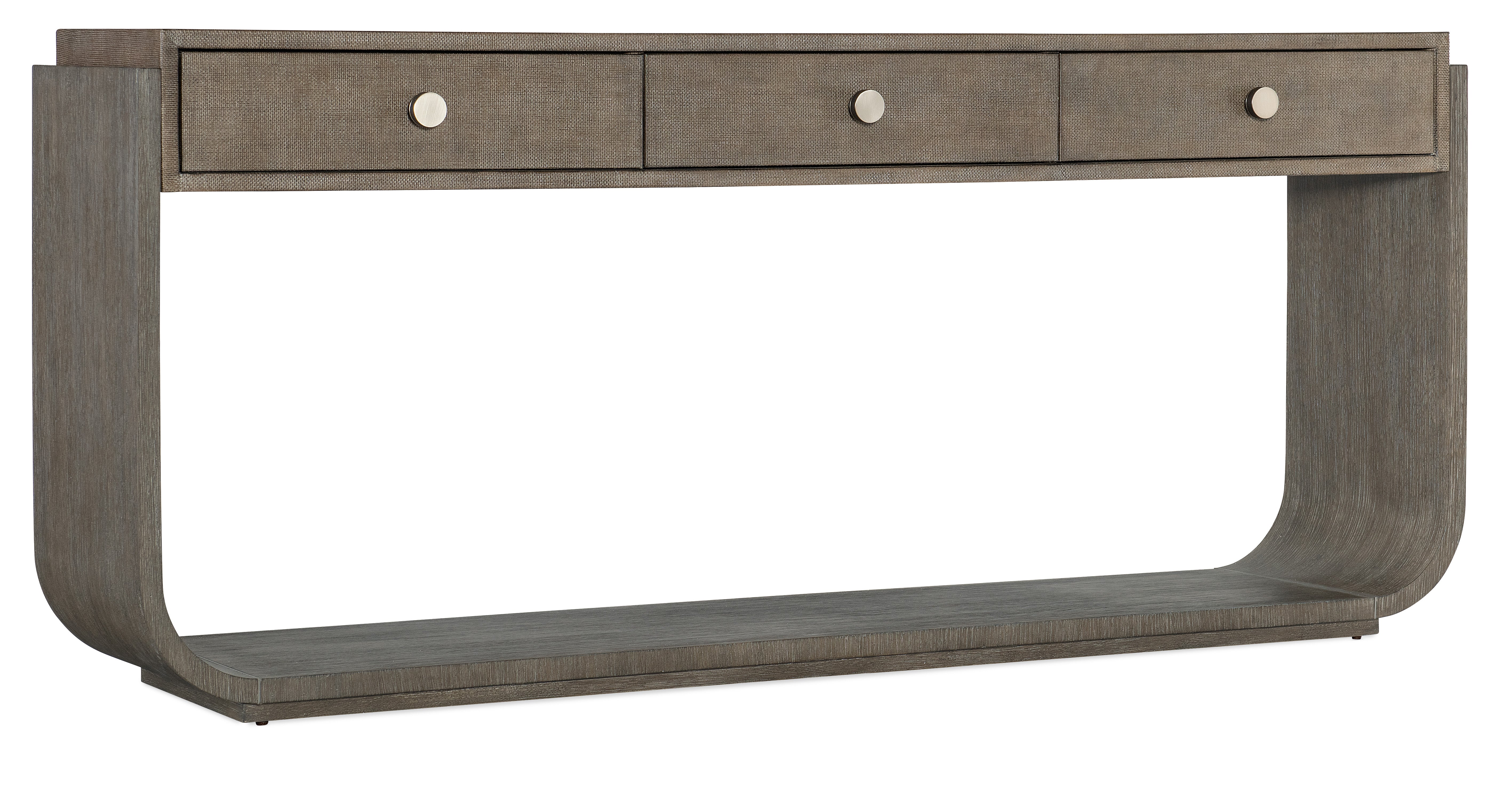 Hooker Furniture Modern Mood Console Table in Medium Brown