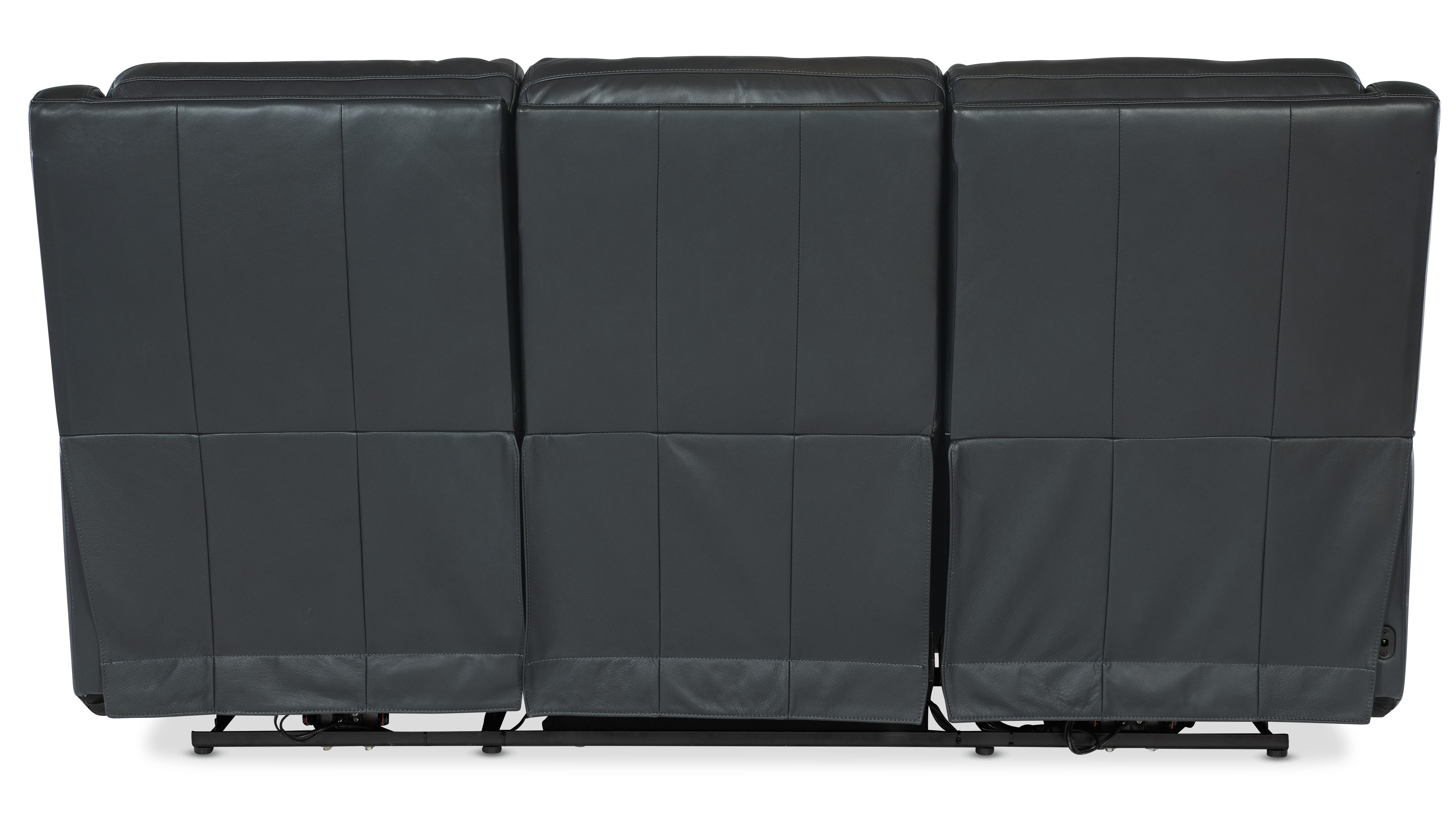 Hooker Furniture Nelson Zero Gravity Power Sofa with Power Headrest and Lumbar in Blue