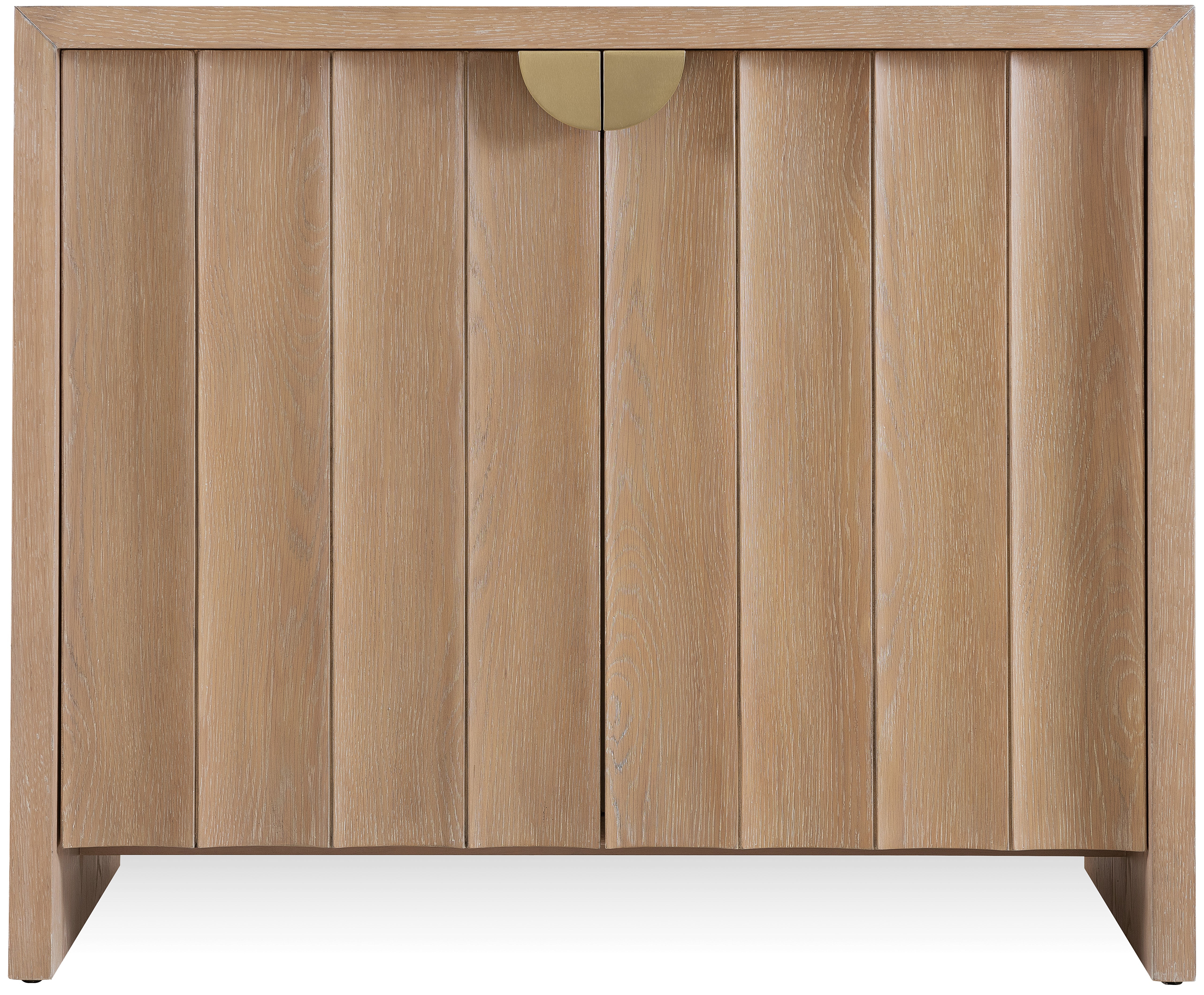 Hooker Furniture Commerce and Market Willow Accent Cabinet in Light Wood