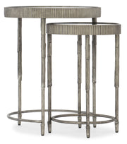 Hooker Furniture Accent Nesting Tables in Silvers