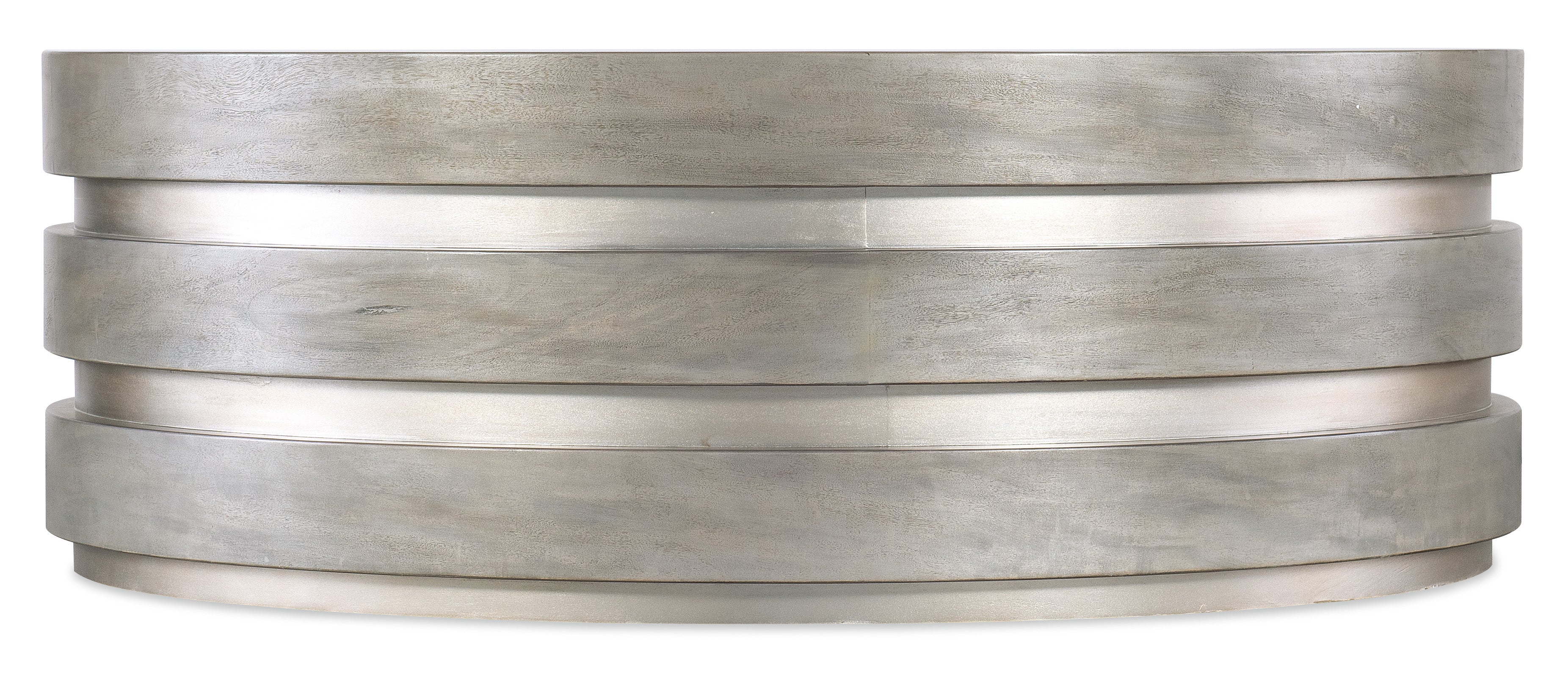 Hooker Furniture Melange Guilded Cocktail Table in Grays