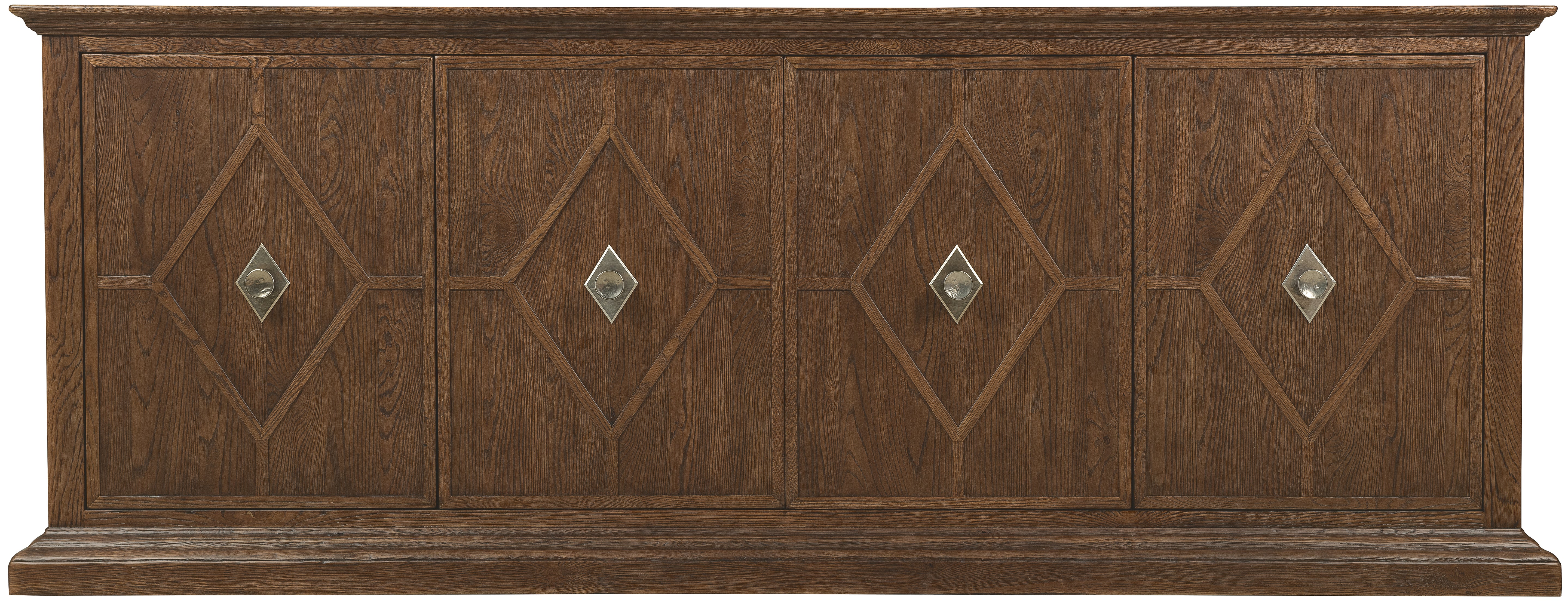 Hooker Furniture Driftwood Entertainment Credenza in Medium Wood