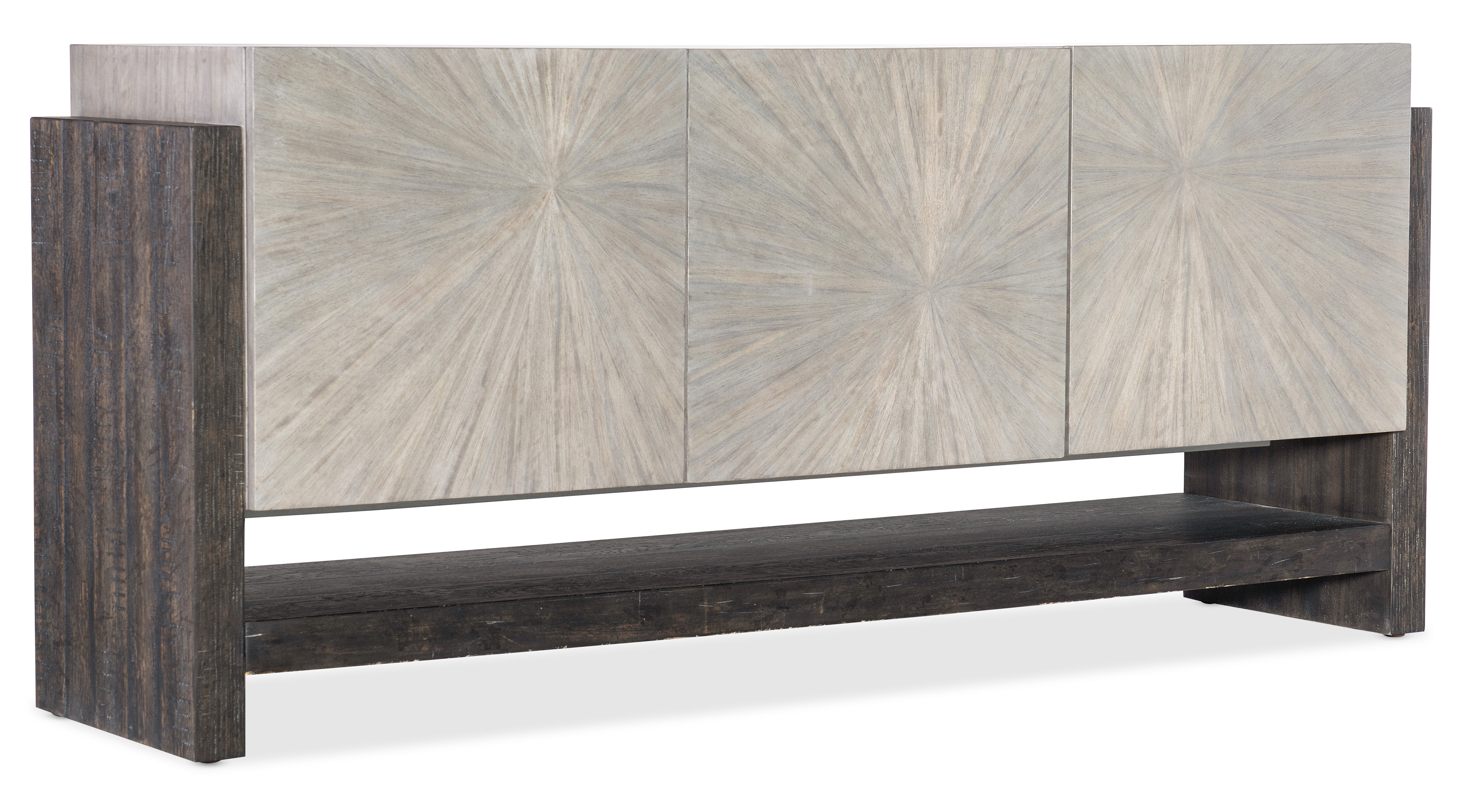 Hooker Furniture Melange Ground Perspective Credenza in Light Wood