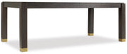 Hooker Furniture Curata Rectangle Dining Table with 2-20in Leaves