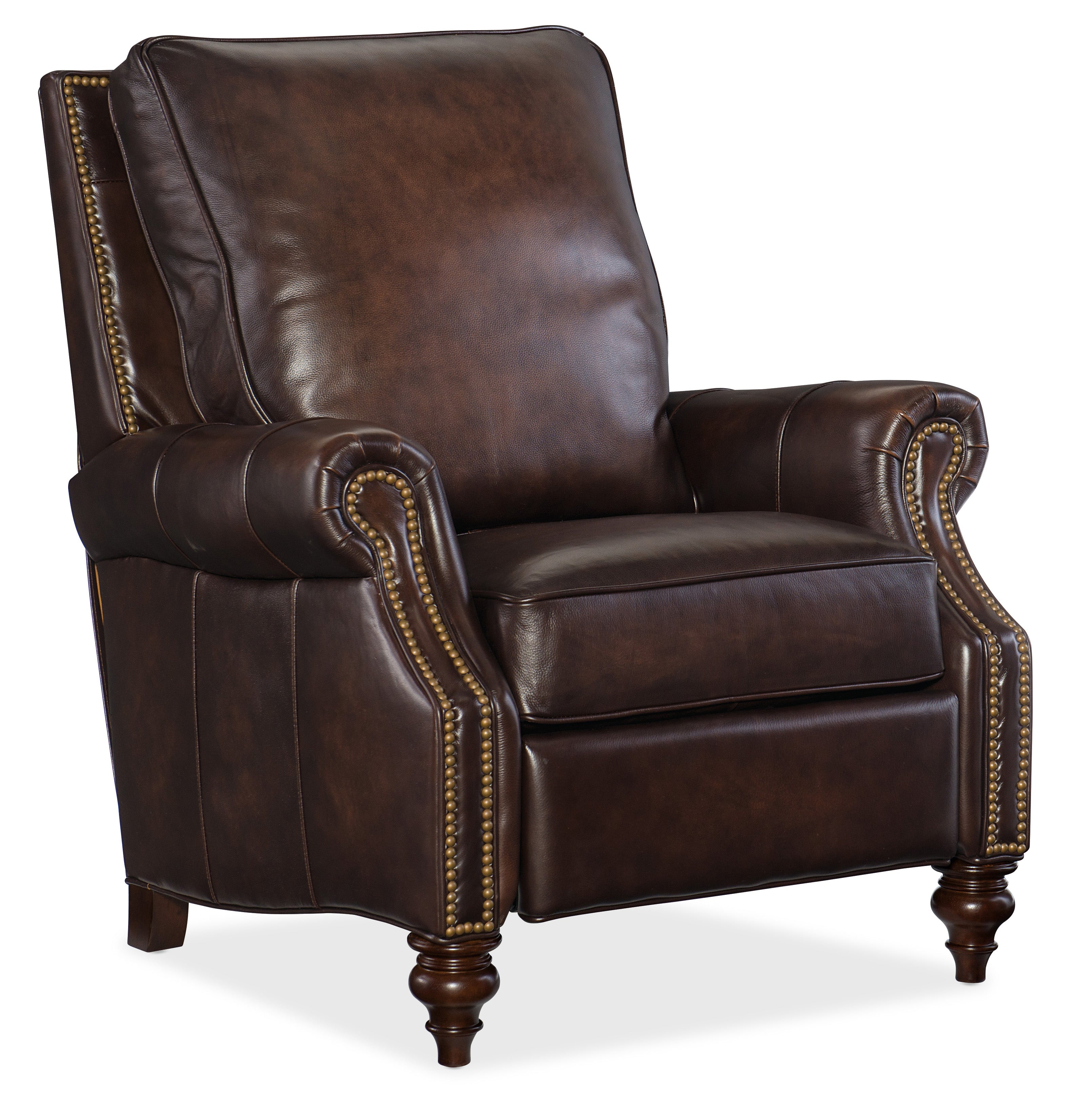 Hooker Furniture Conlon Recliner in Dark Brown