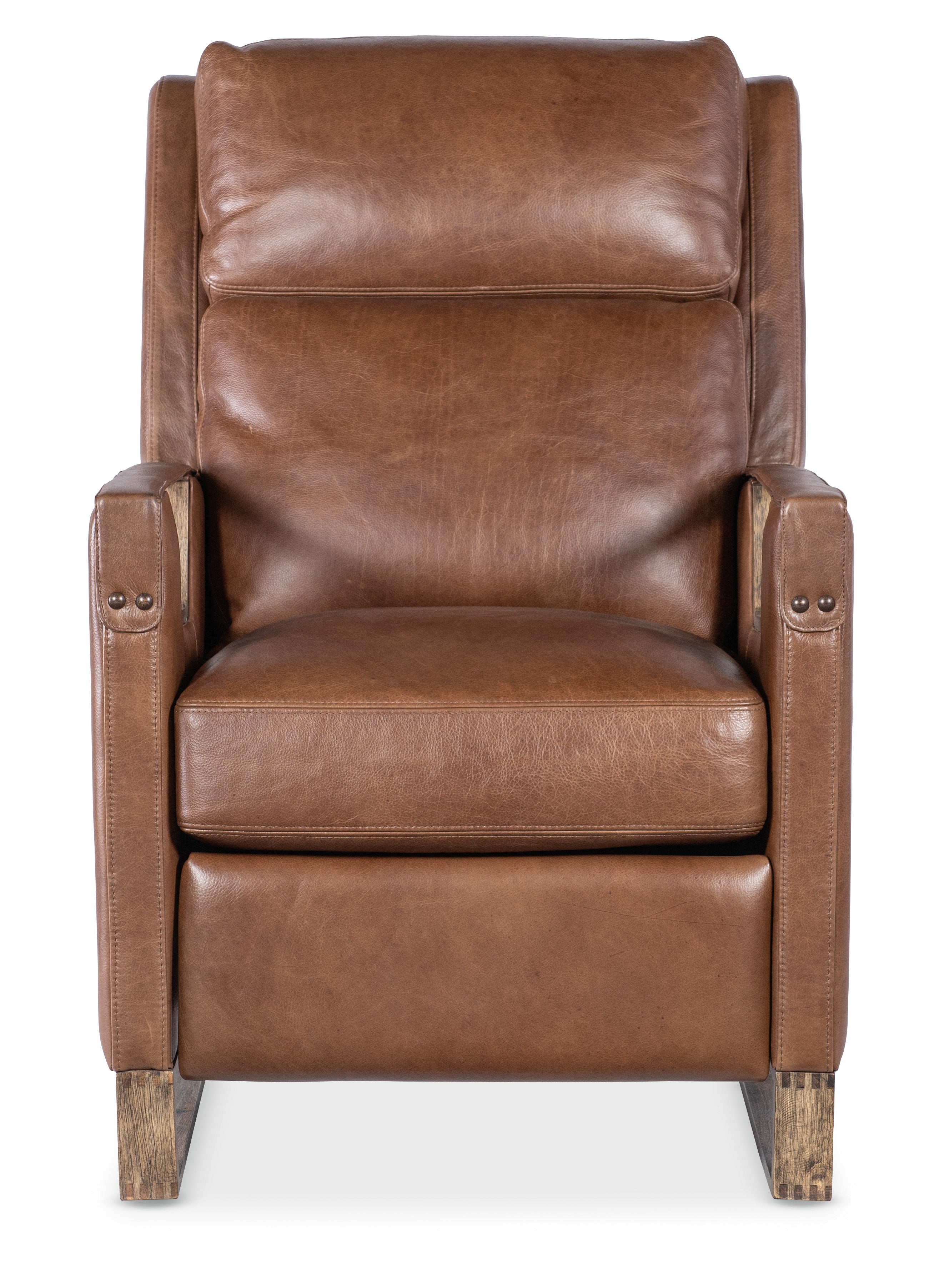 Hooker Furniture Relic Power Recliner w/Power Headrest in Brown