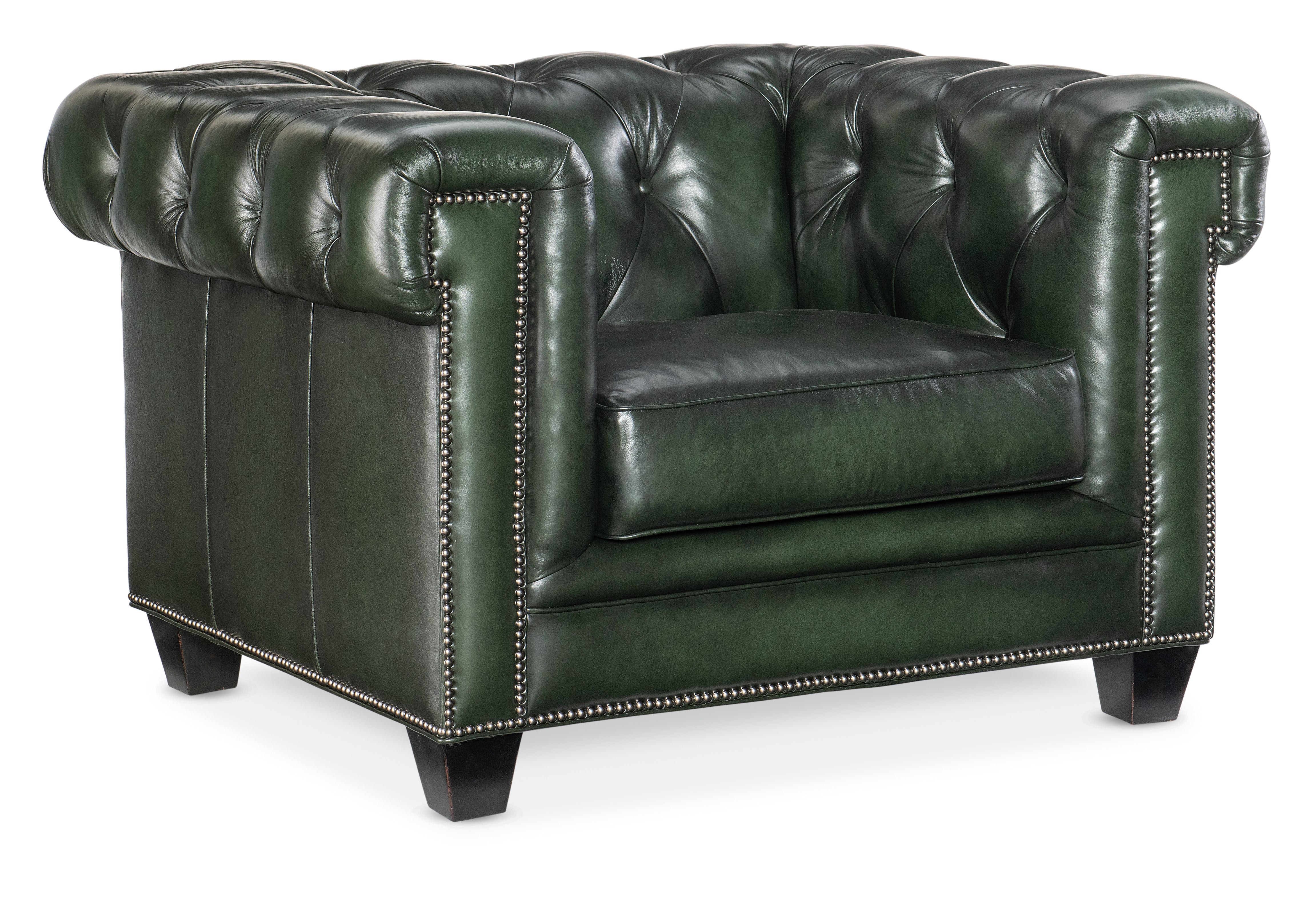 Hooker Furniture Charleston Tufted Chair in Black