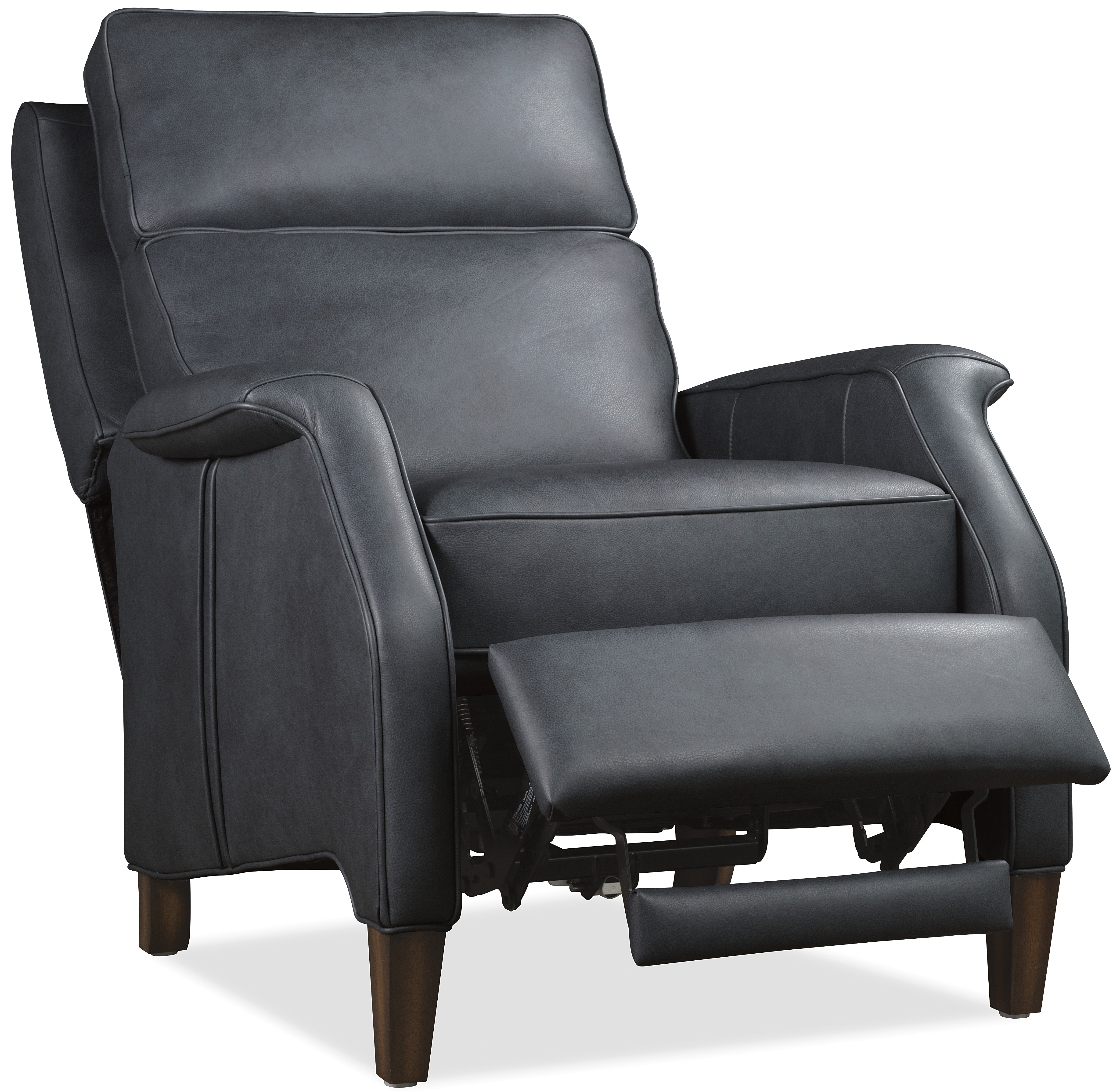 Hooker Furniture Wrenn Power Recliner with Power Headrest in Blue