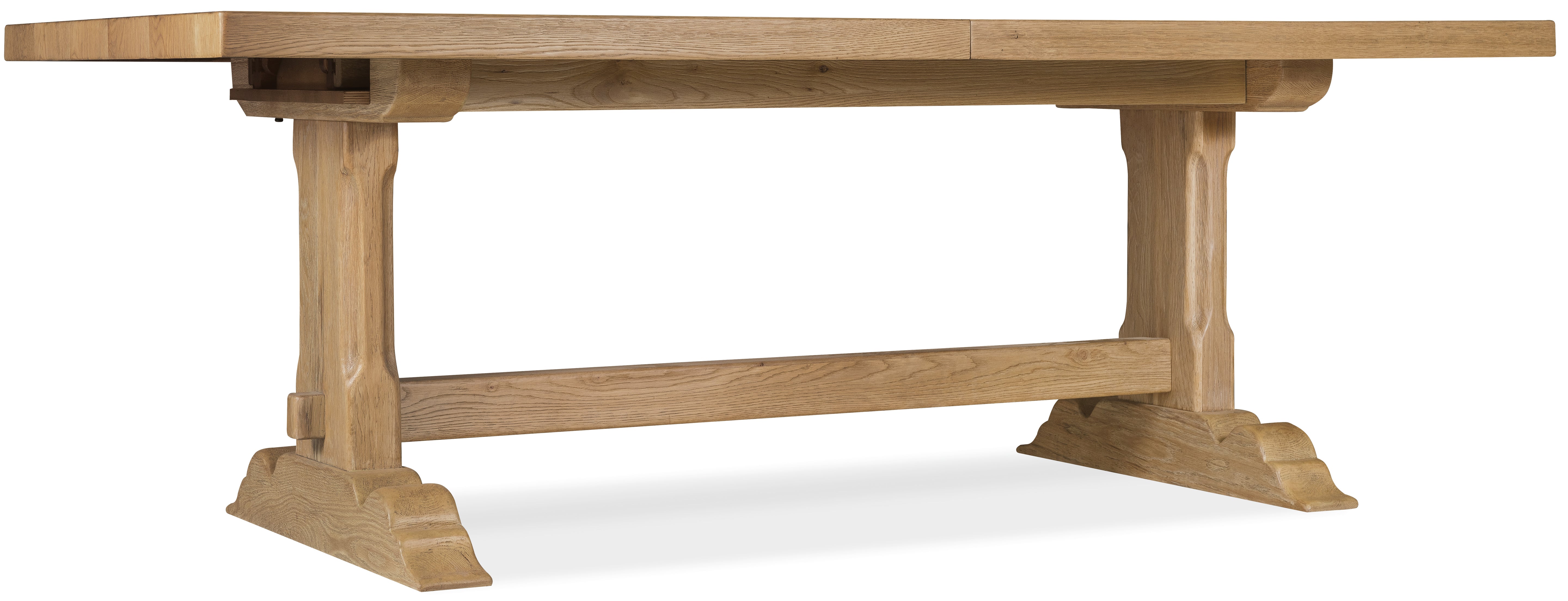Hooker Furniture Driftwood Rectangle Dining Table with Two 20-inch Leaves