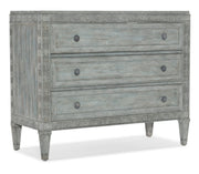 Hooker Furniture Charleston Three-Drawer Chest in Light Blue