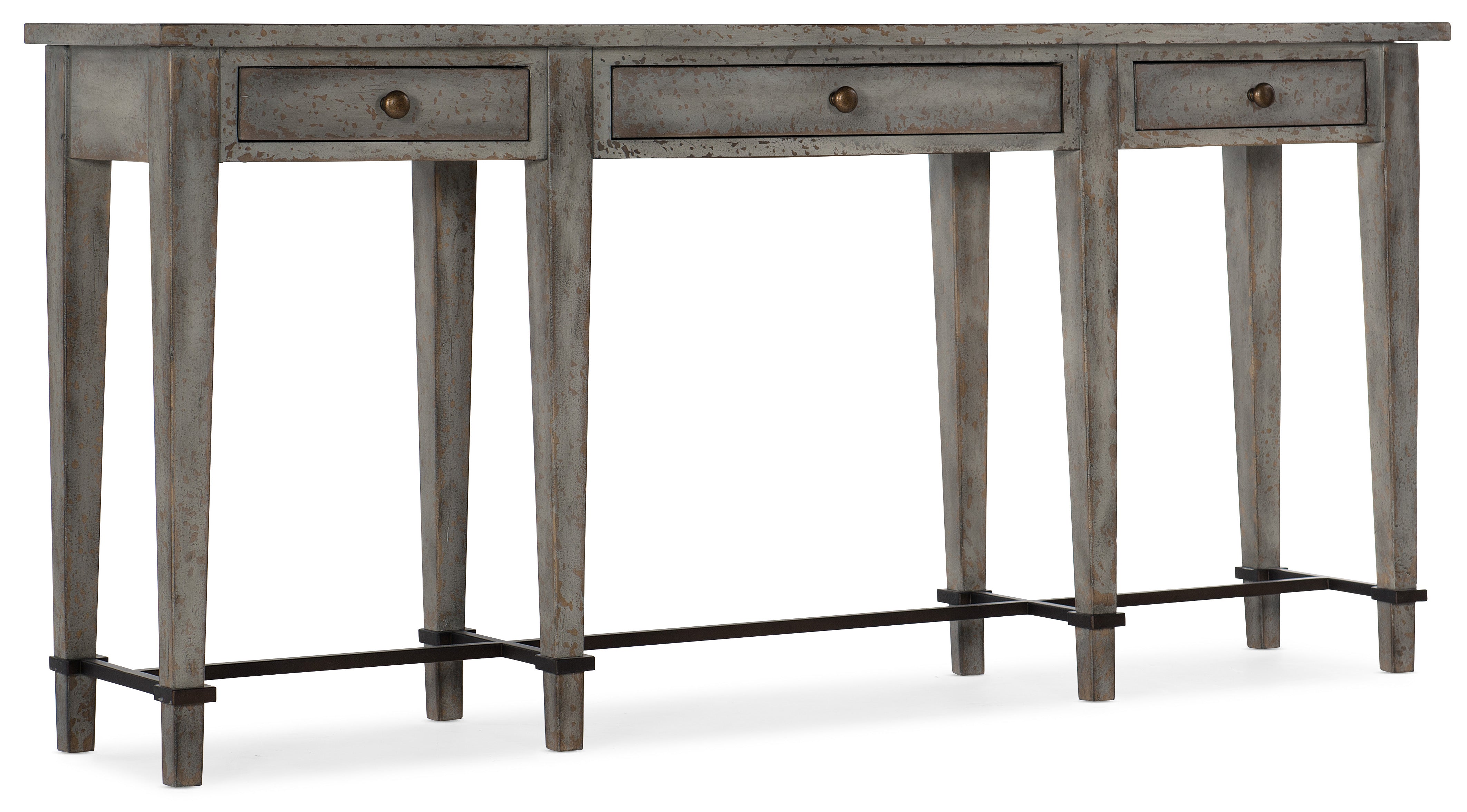 Hooker Furniture Ciao Bella Narrow Console in Gray