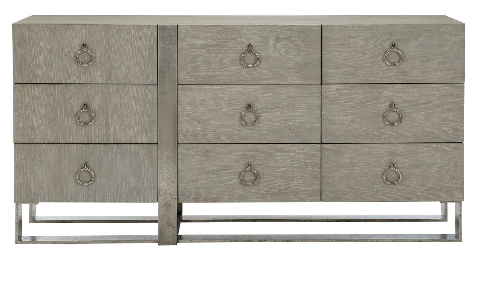 linea-nine-drawer-dresser-in-cerused-greige