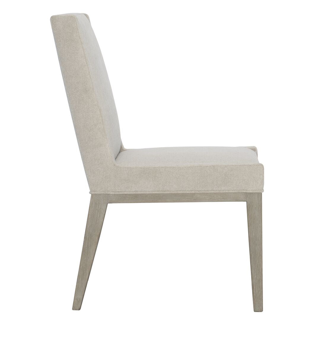 Bernhardt Furniture Linea Dining Side Chair in Cerused Greige