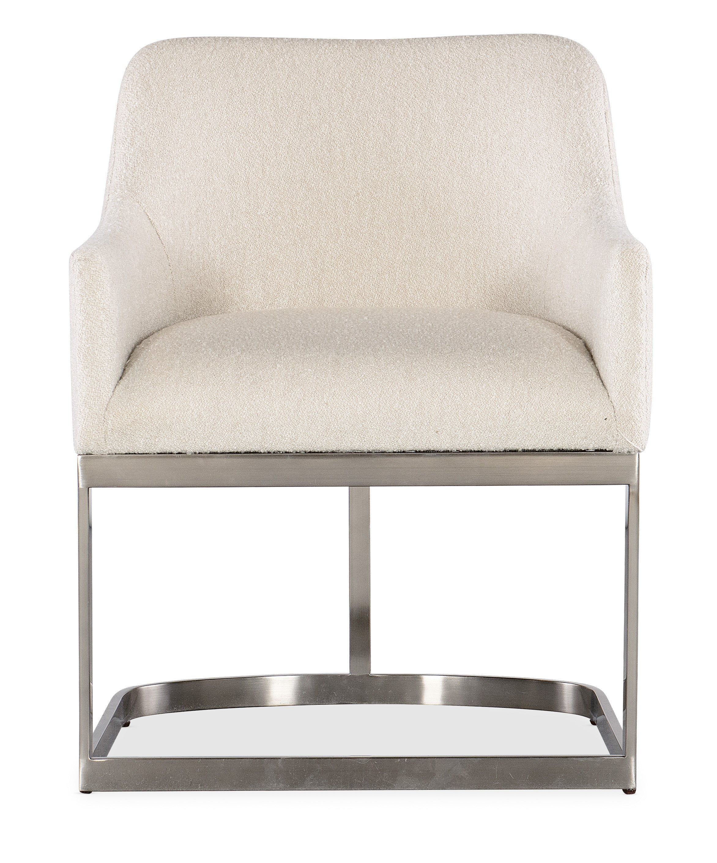 Hooker Furniture Modern Mood Upholstered Arm Chair with Metal Base
