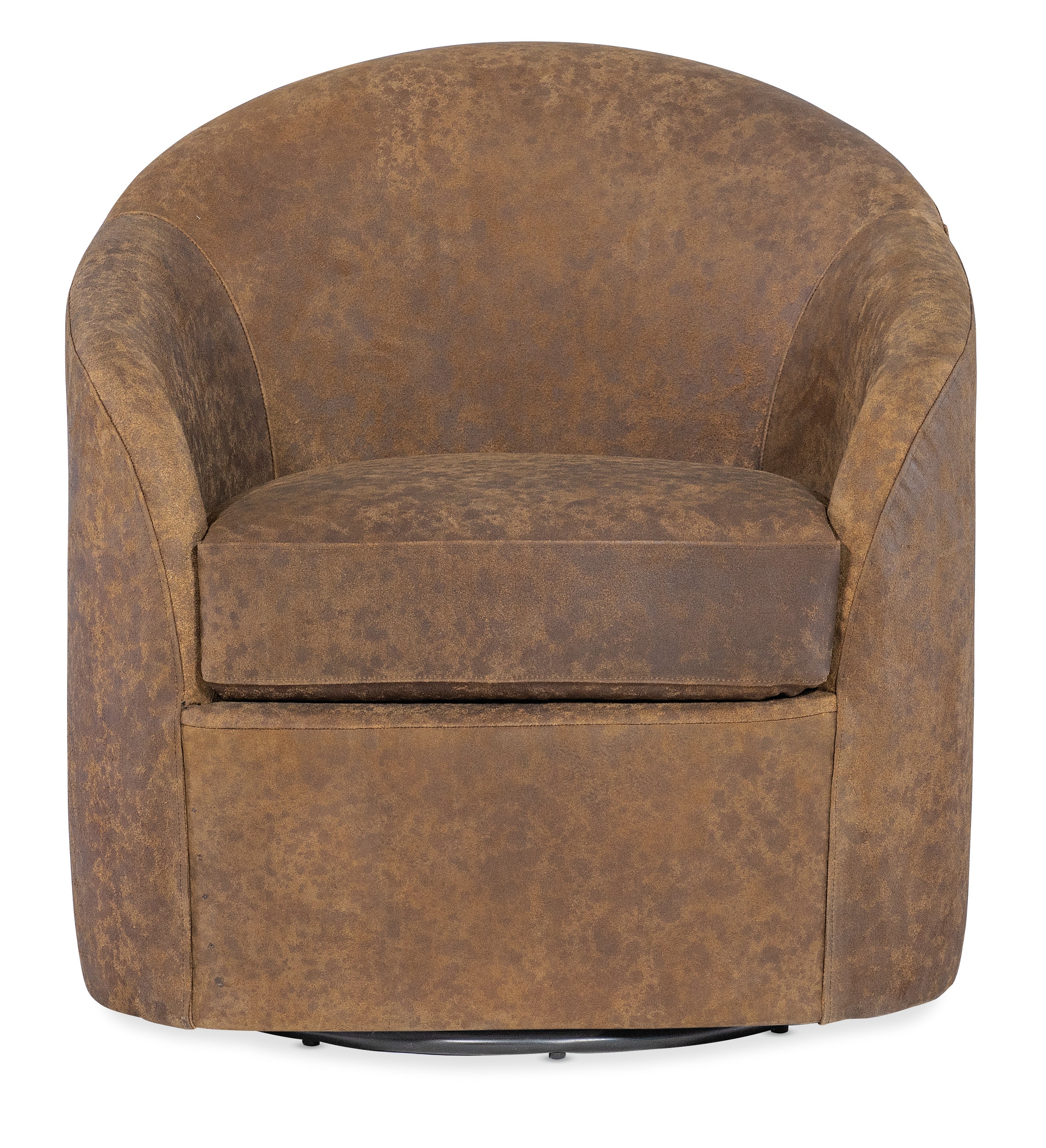 Hooker Furniture Remi Swivel Chair in Brown