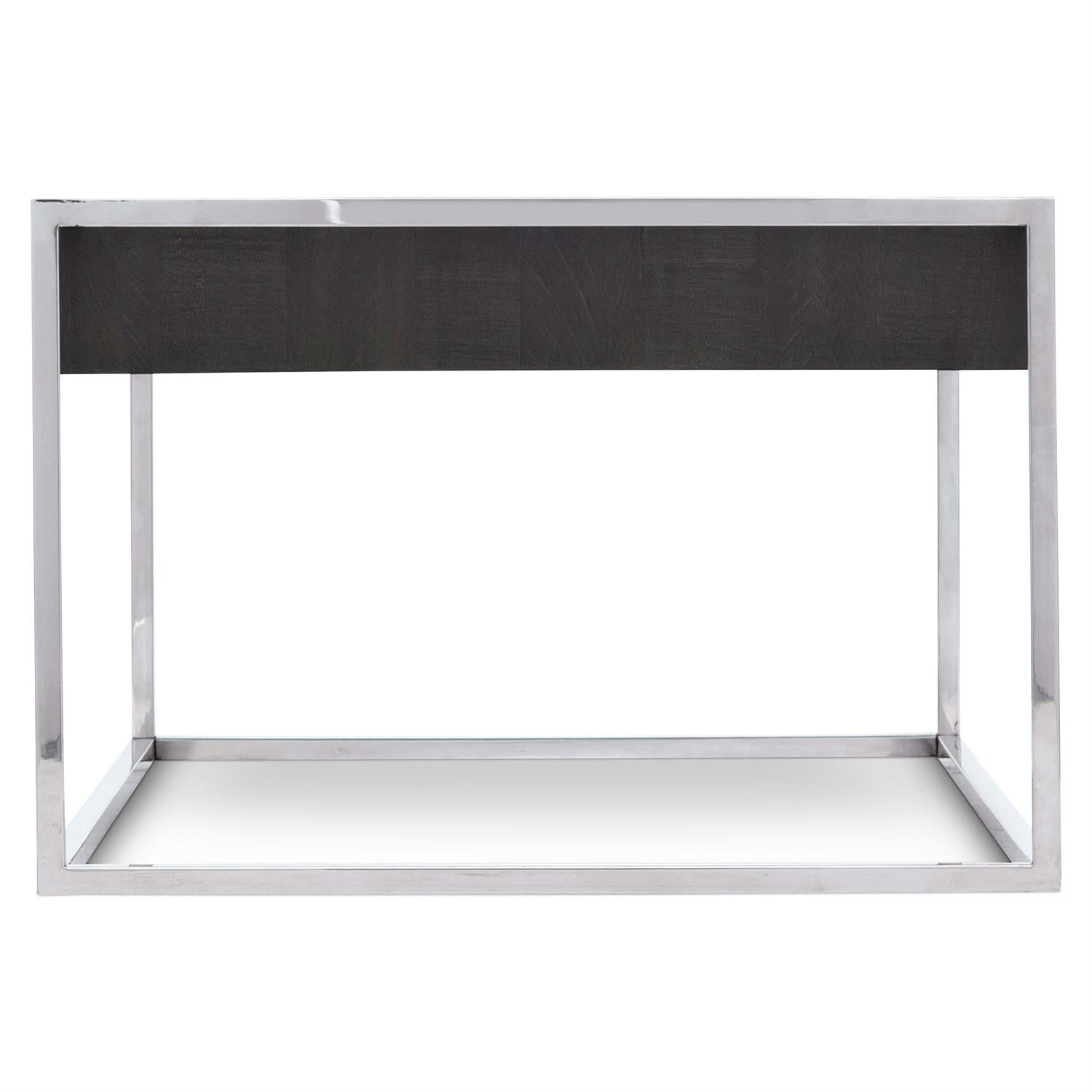 Bernhardt Furniture Logan Sqaure Beacon Cocktail Table in Cinder