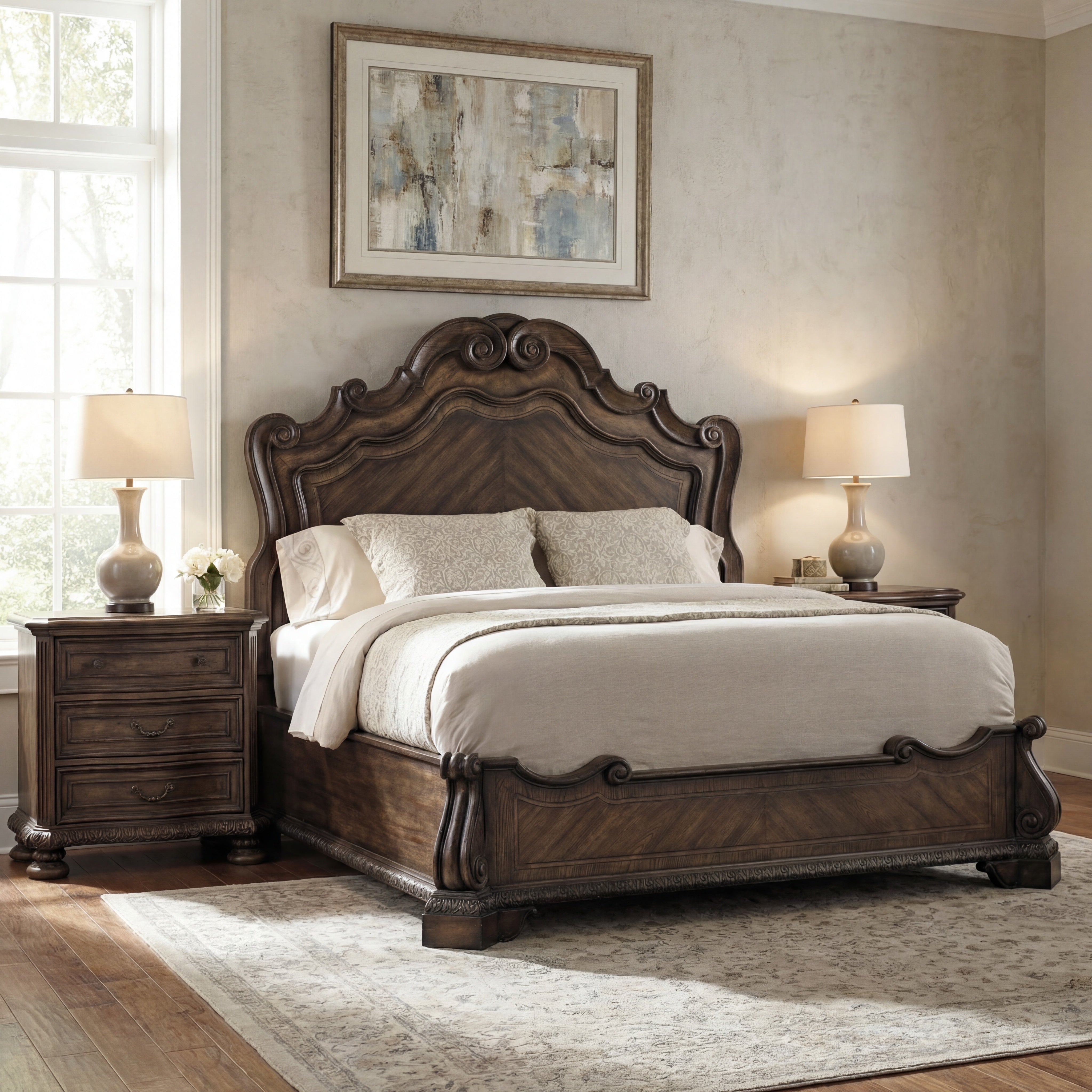 Hooker Furniture Rhapsody Three Drawer Nightstand