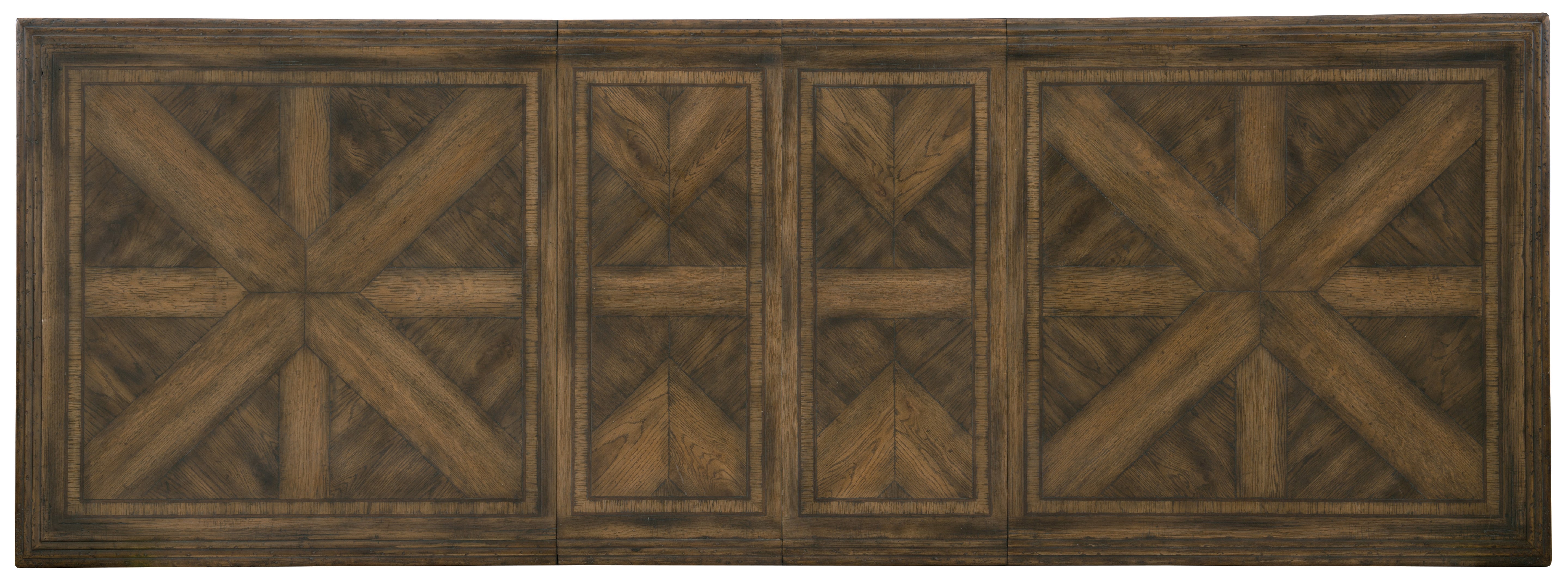 Hooker Furniture Bandera 86in Table with 2-18in Leaves