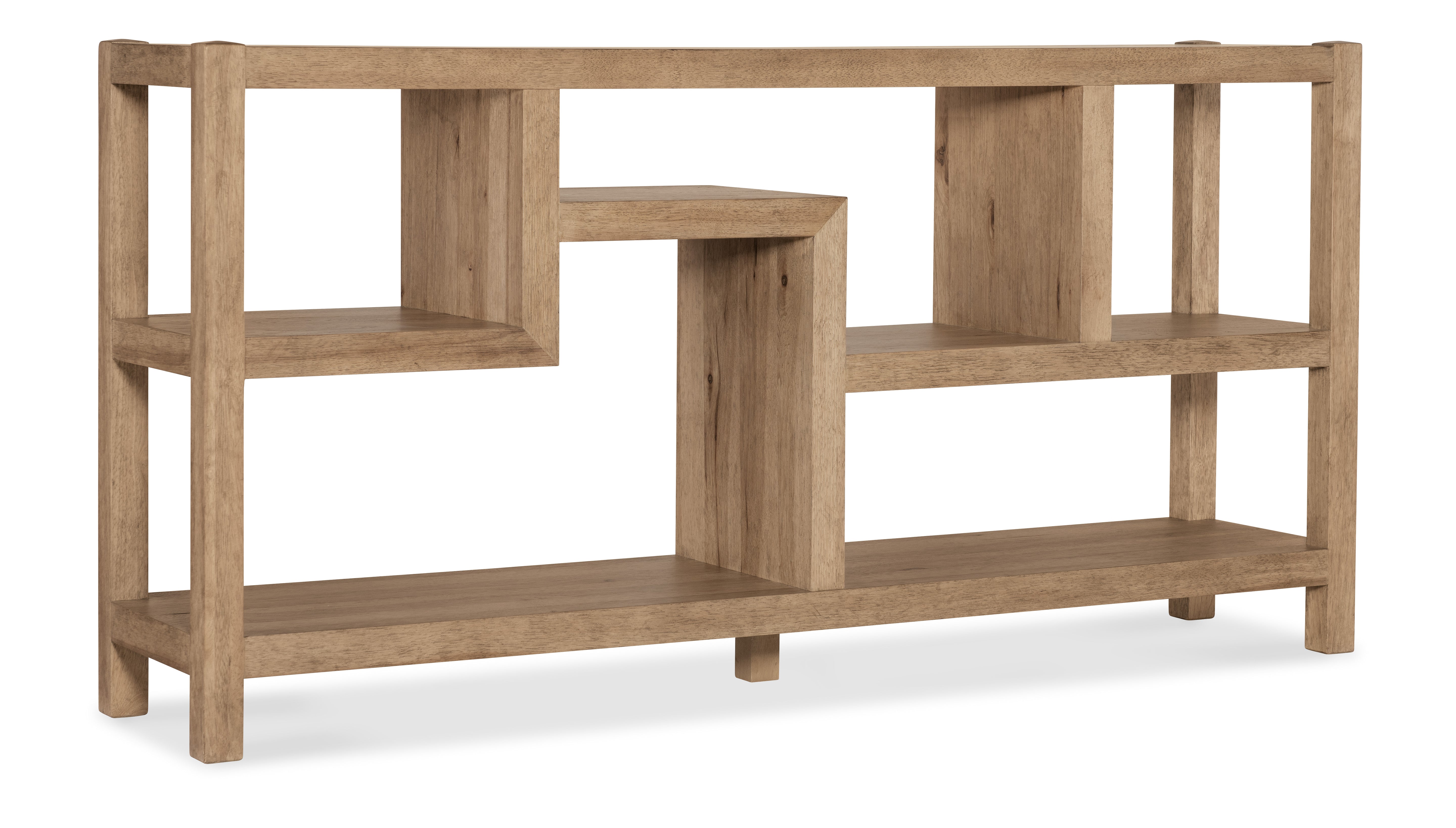 Hooker Furniture Vineyard Row Small Console in Light Wood
