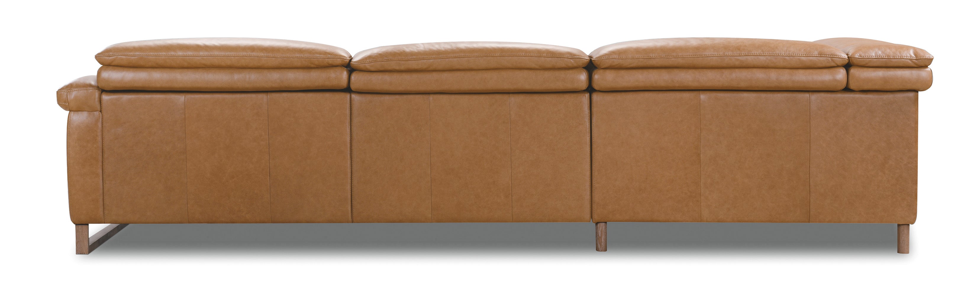 Hooker Furniture Jericho Five-Piece Power Reclining Sectional in Brown
