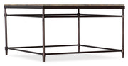 Hooker Furniture St. Armand Square Cocktail Table in Light Wood