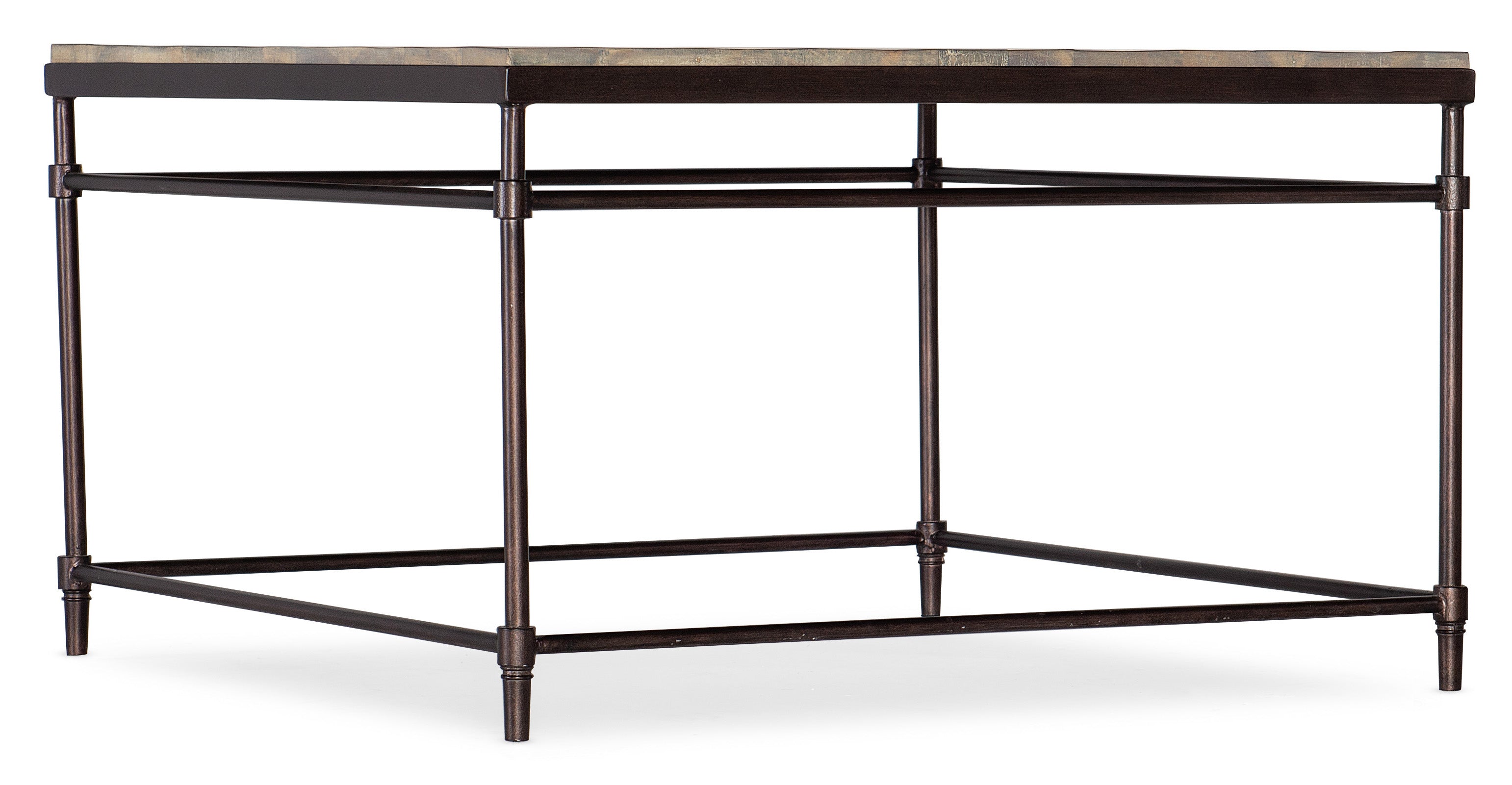 Hooker Furniture St. Armand Square Cocktail Table in Light Wood