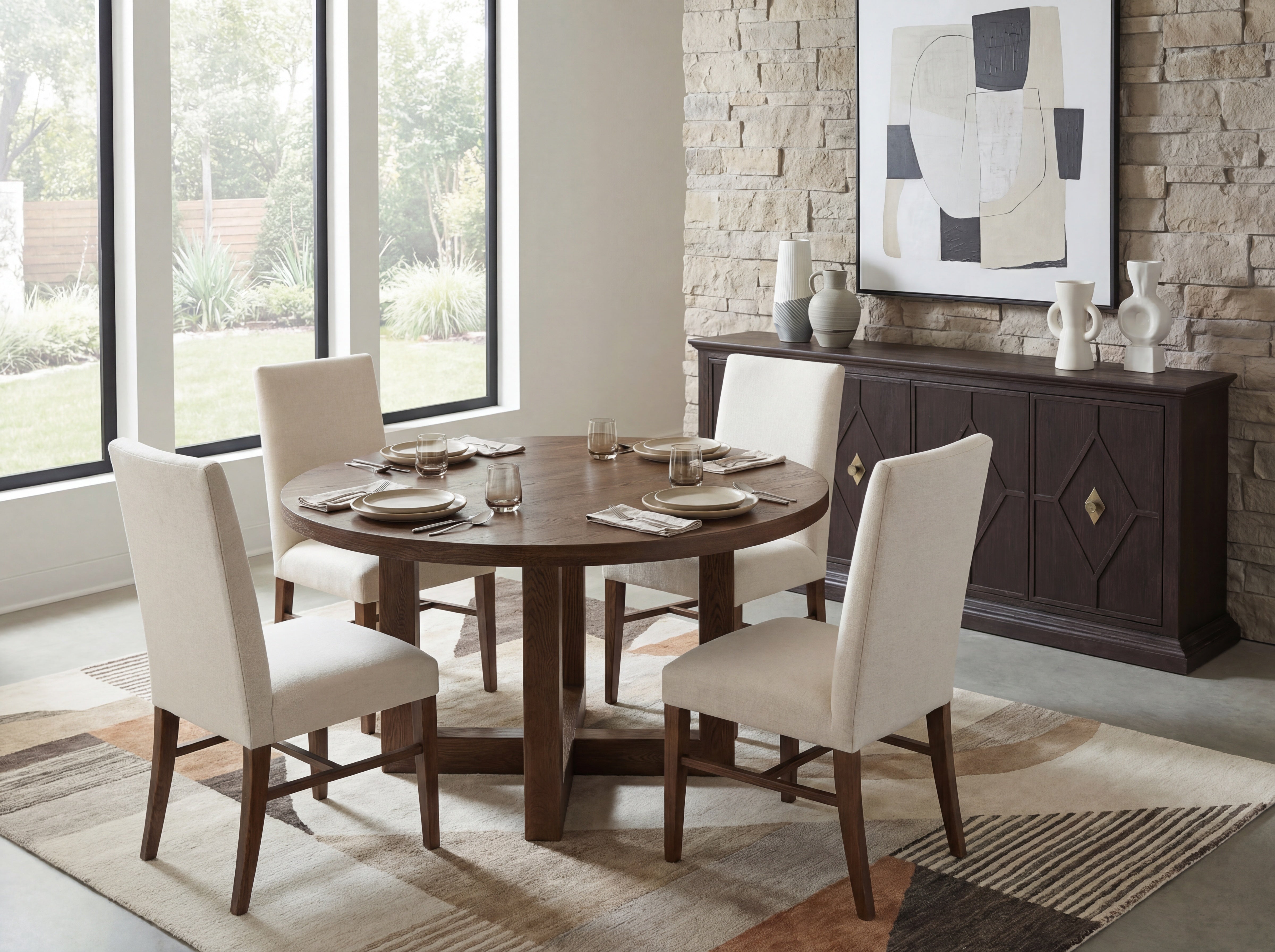 Hooker Furniture Driftwood 60" Round Dining Table