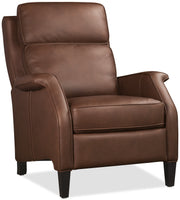 Hooker Furniture Wrenn Power Recliner with Power Headrest in Brown