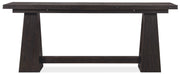 Hooker Furniture Driftwood Flip-Top Console Table in Blacks