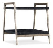 Hooker Furniture Chapman Shou Sugi Ban End Table in Blacks