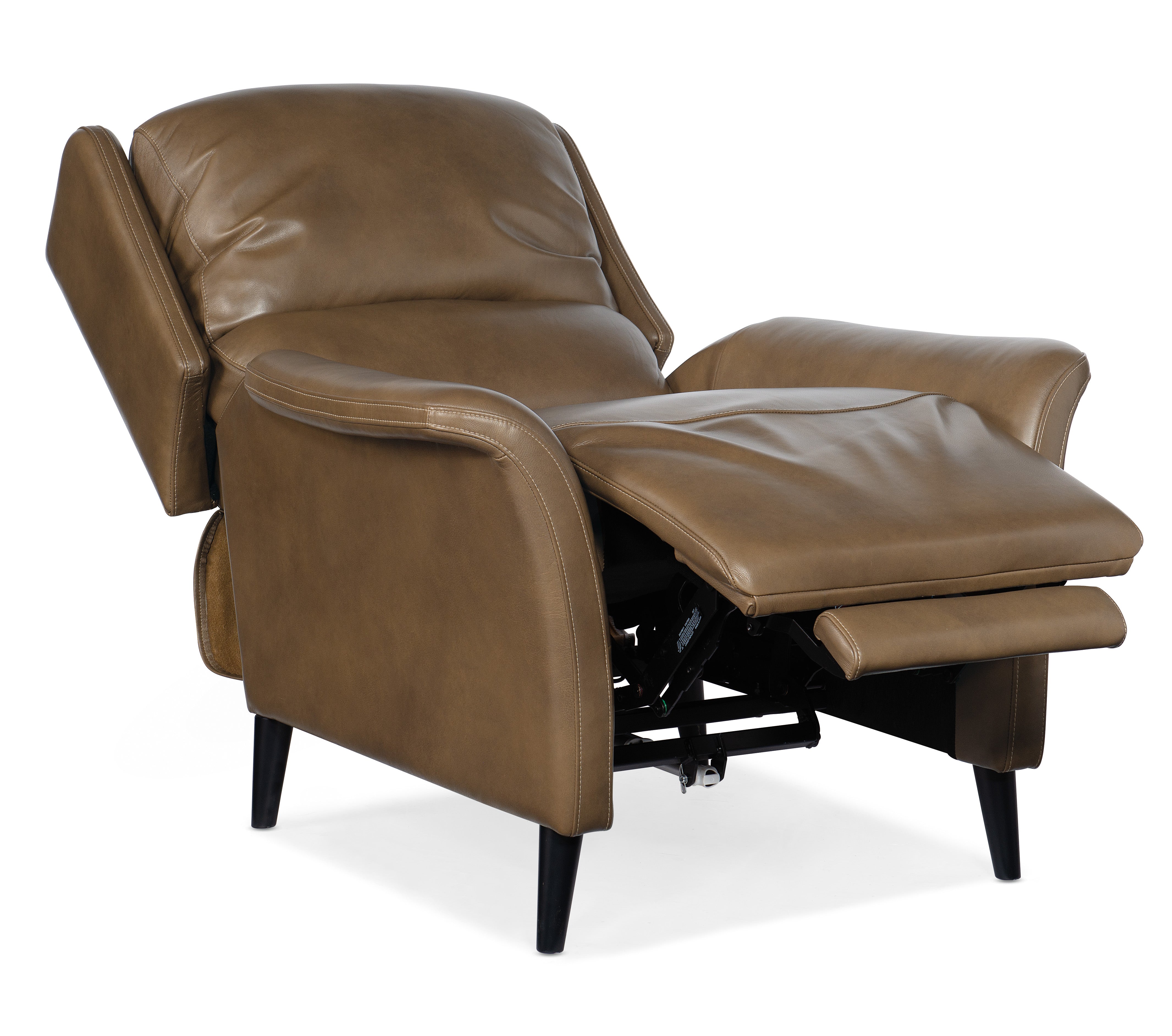 Hooker Furniture Deacon Power Recliner with Power Headrest in Dark Brown