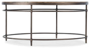 Hooker Furniture St. Armand Round Cocktail Table in Bronze