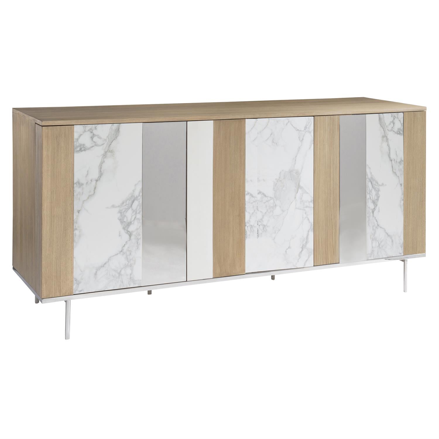 Bernhardt Furniture Modulum Buffet in Sahara/Adobe