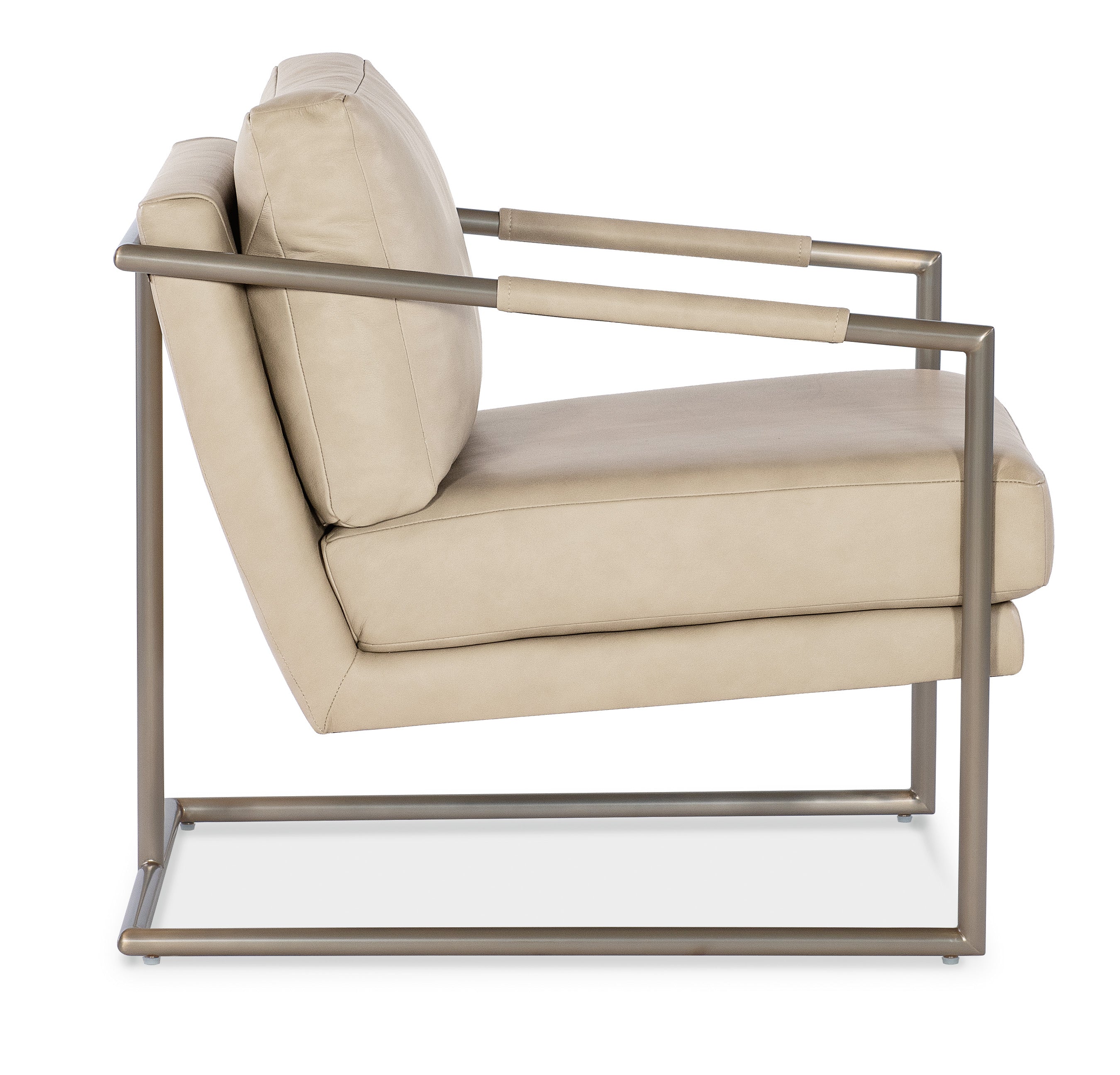 Hooker Furniture Moody Metal Chair in Beige